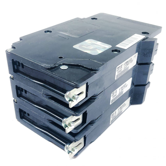 EDB34020 Square D Circuit Breaker, 20 Amp, 3-Pole