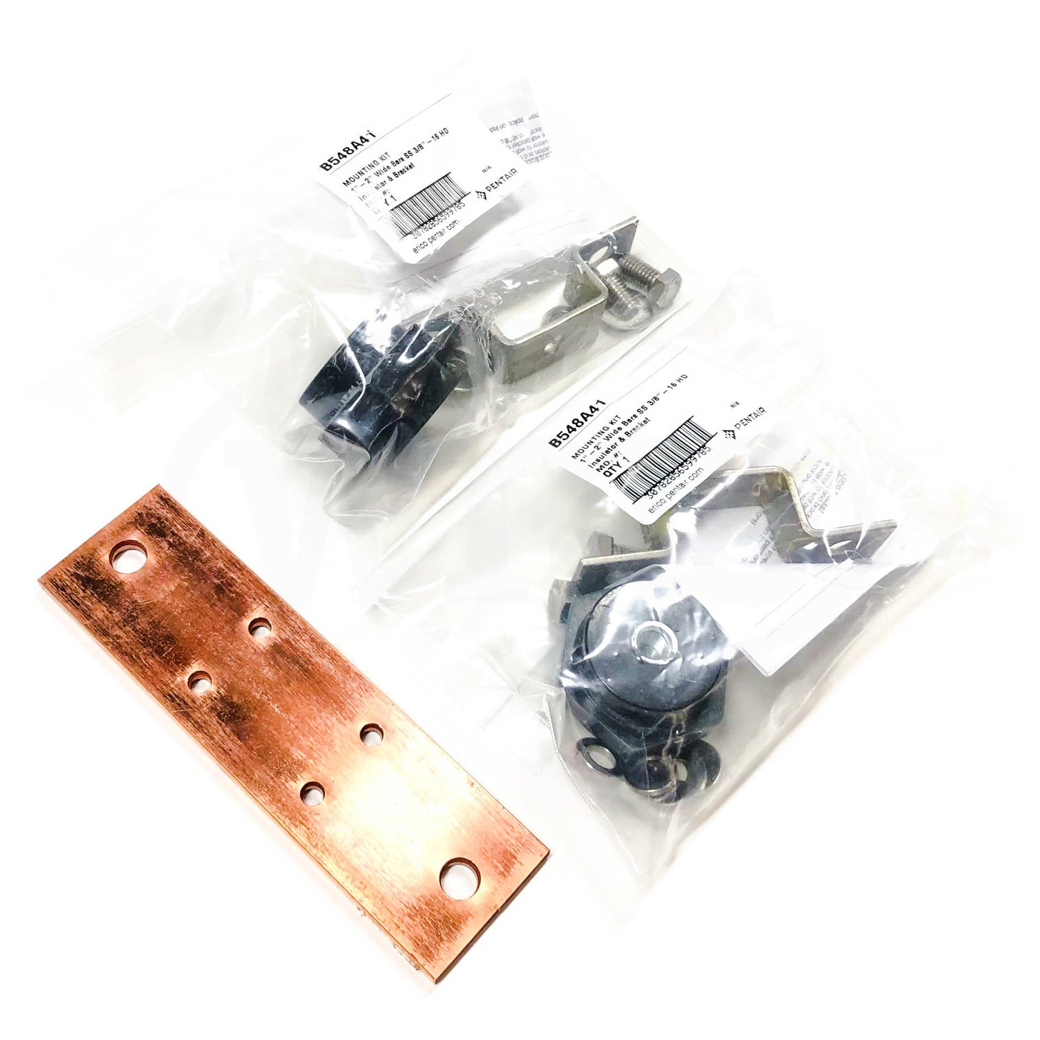 EGBA14207BF Pentair Ground Busbar Assembly, 1/4 x 2 x 7