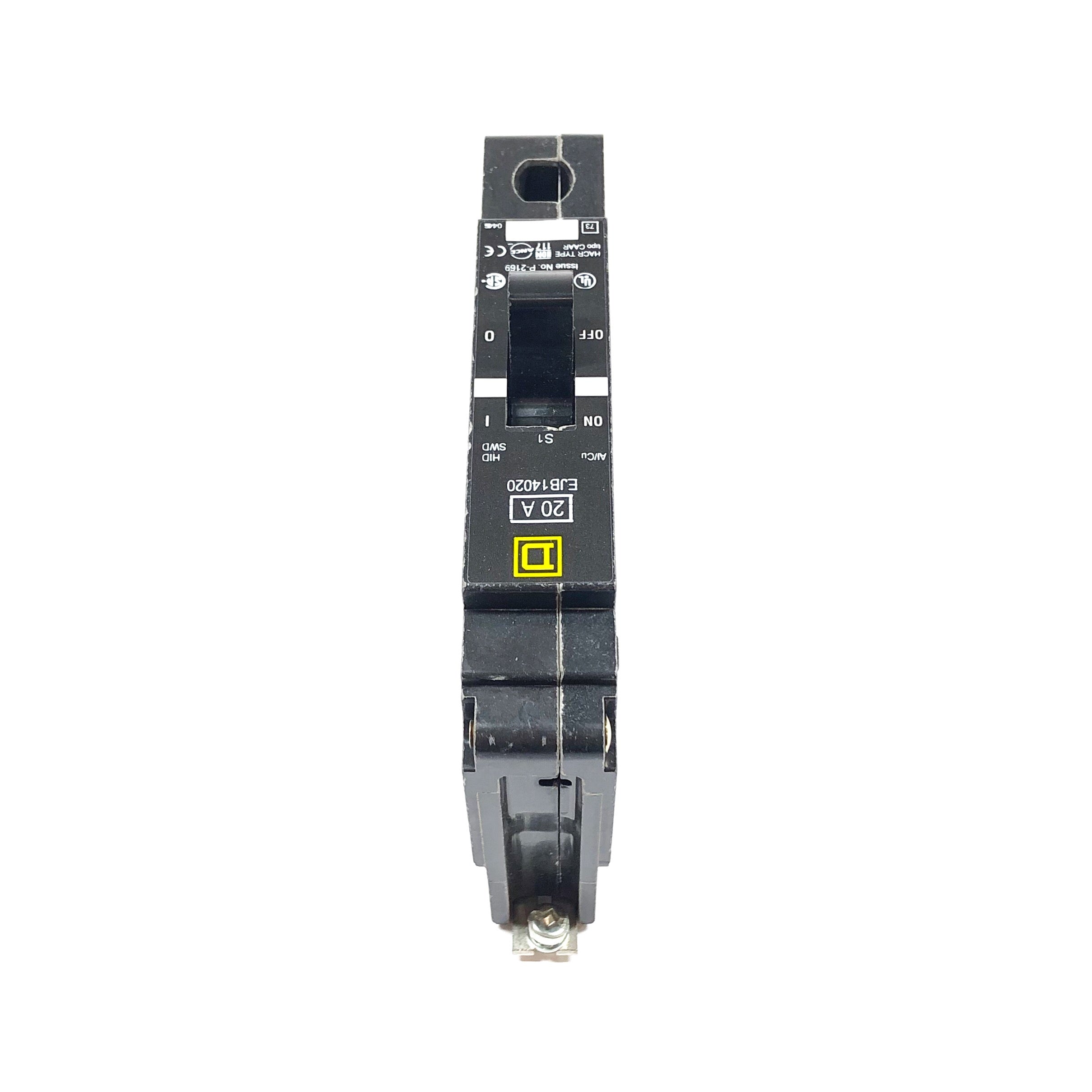EJB14020 Square D Circuit Breaker 20 Amp, 1 Pole