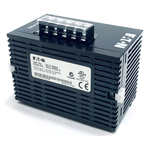 ELC-PS02 Eaton Power Supply AC-DC,24V,2A,100-240V