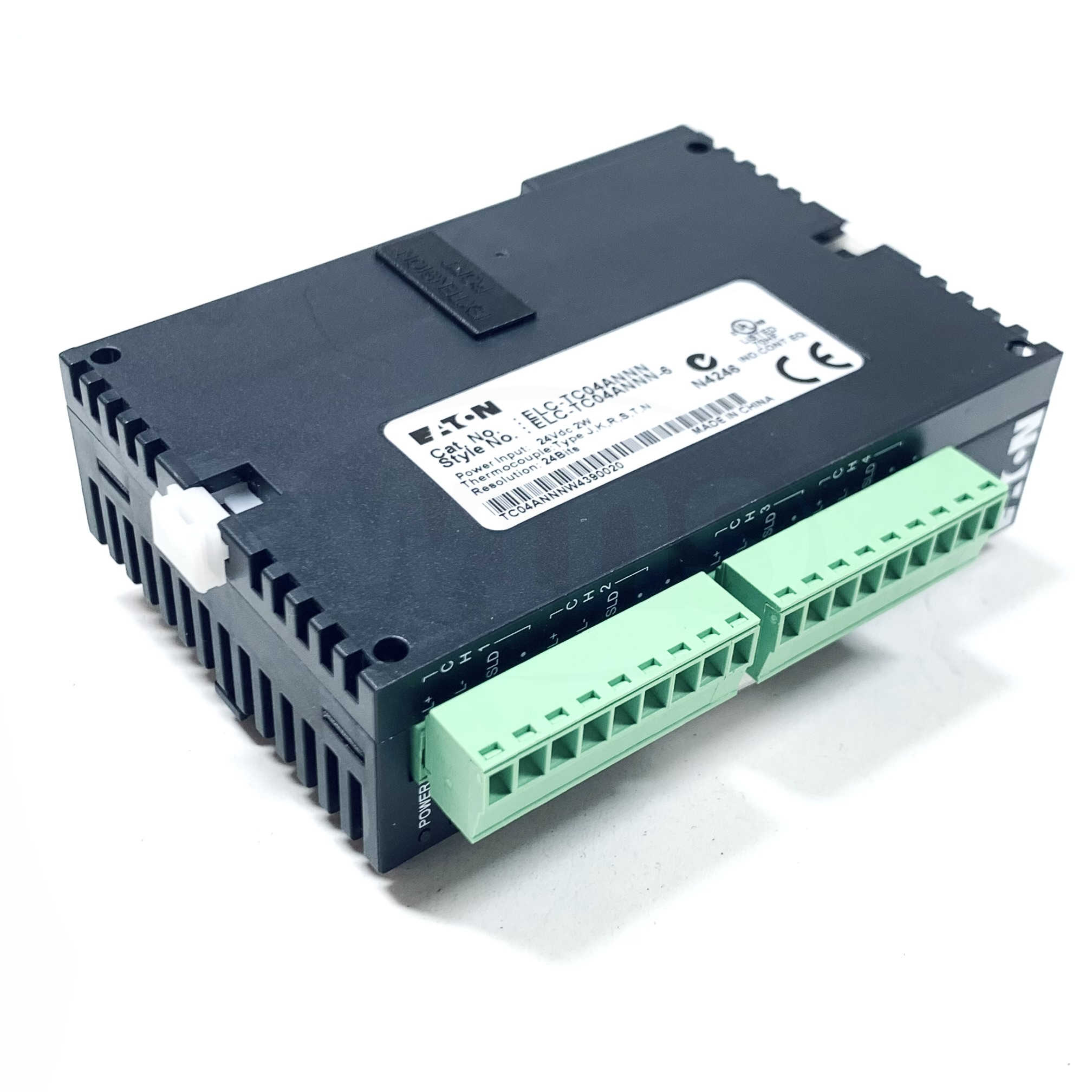 ELC-TC04ANNN Eaton ELC Analog Module 4 Input Temperature-Thermocouple I/O