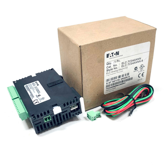ELC-TC04ANNN Eaton ELC Analog Module 4 Input Temperature-Thermocouple I/O