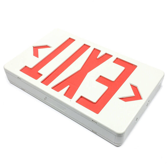 ELXN400RN Emergi-Lite Plastic Exit Sign, White