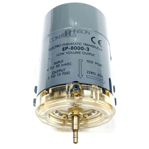EP-8000-3 Johnson Controls Electro-Pneumatic Transducer