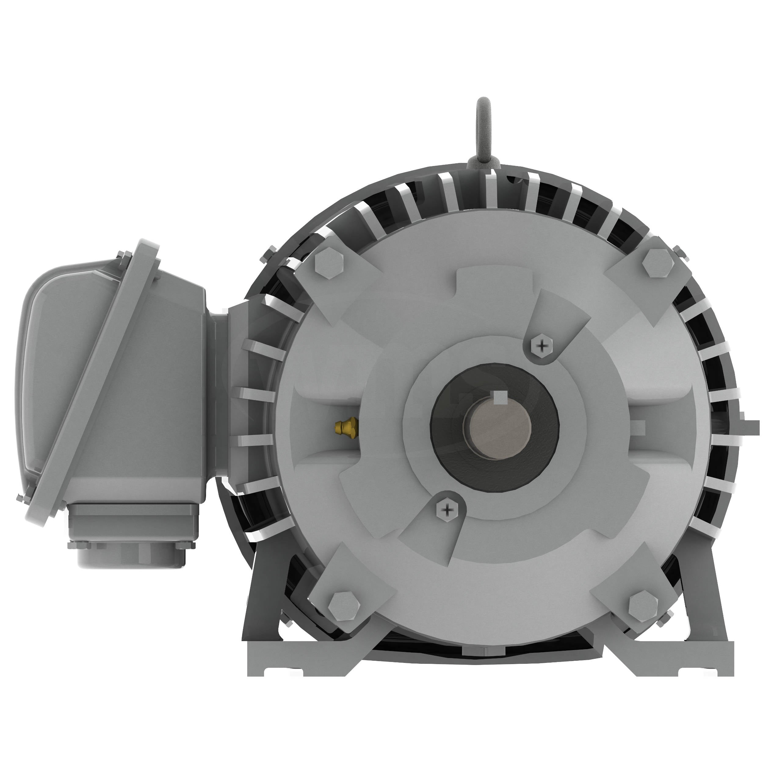 EP00265 Teco-Westinghous 2 HP Cast Iron Electric Motor, 1200 RPM