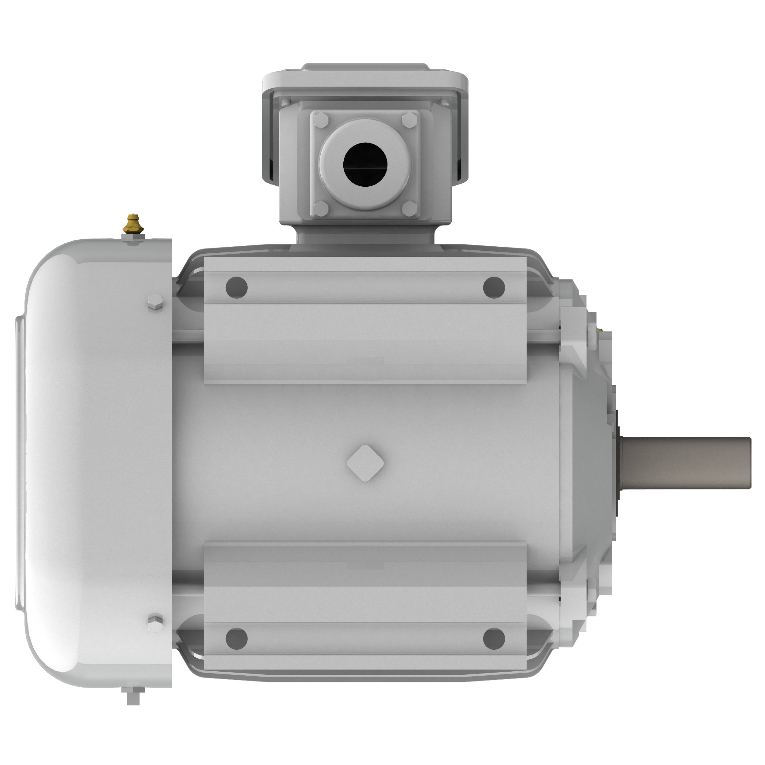EP00265 Teco-Westinghous 2 HP Cast Iron Electric Motor, 1200 RPM - 0