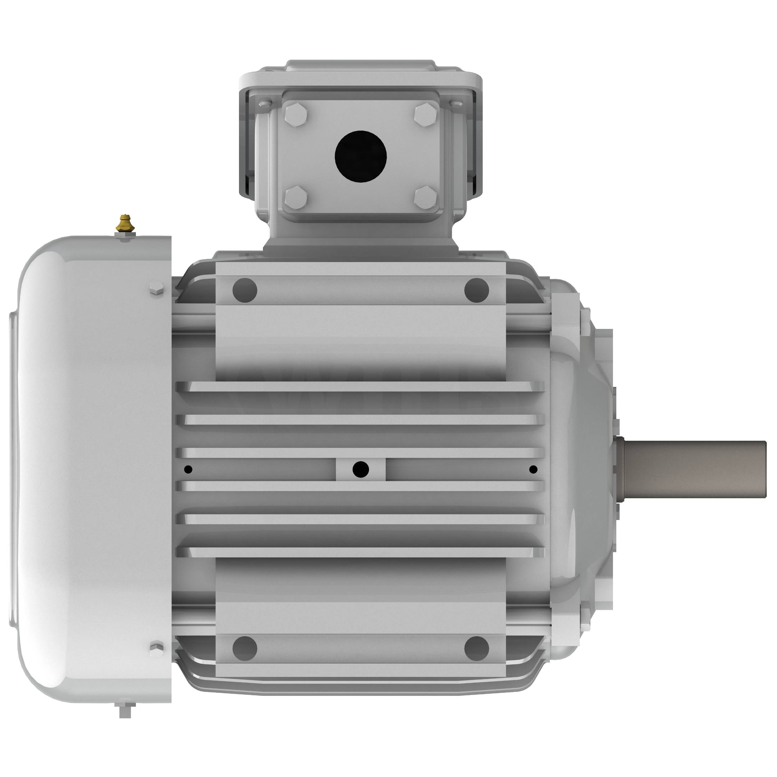 EP00285 Teco-Westinghous 2 HP Cast Iron Electric Motor, 900 RPM