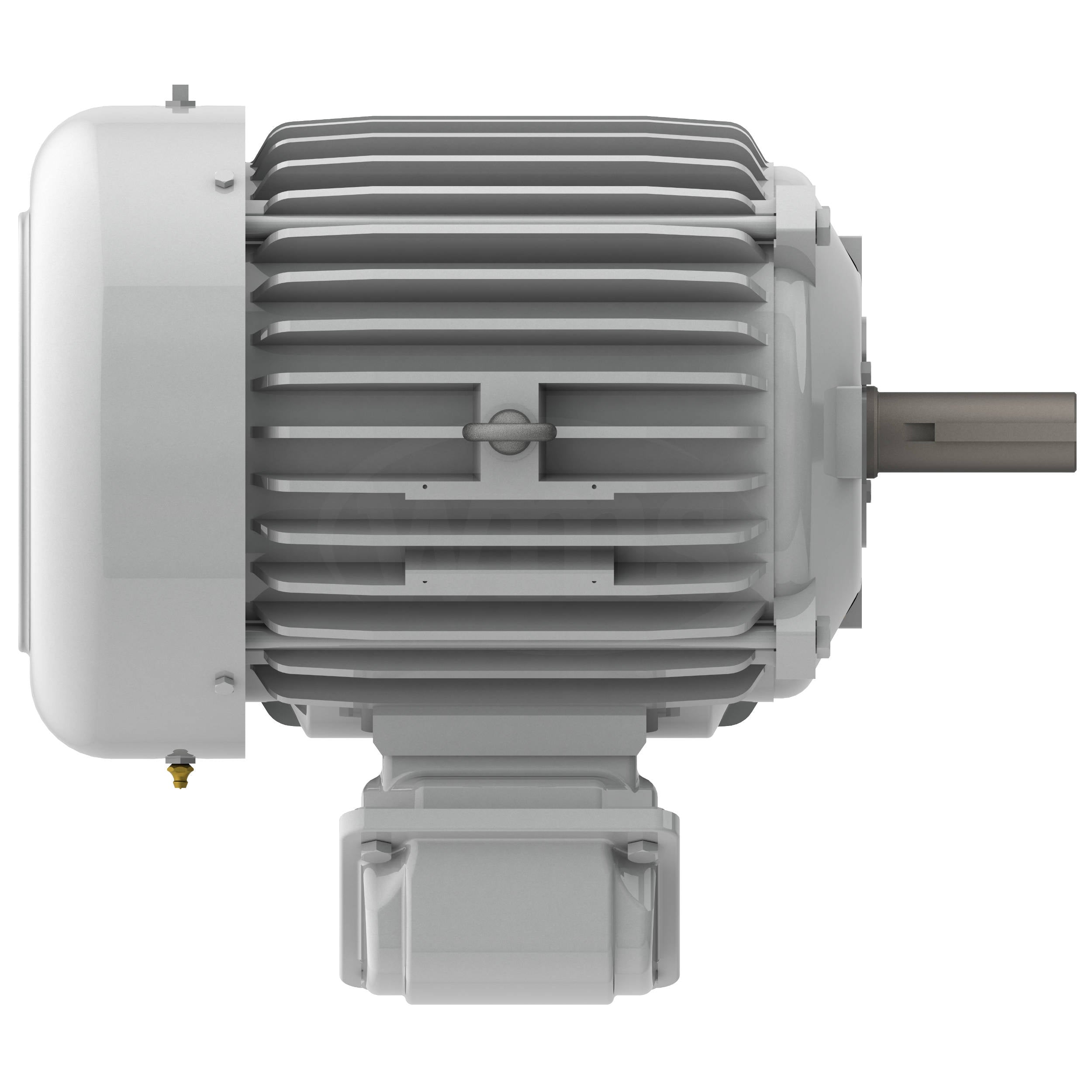 EP0028 Teco-Westinghouse 2 HP Cast Iron Electric Motor, 900RPM - 0