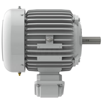 EP00345 Teco-Westinghouse 3HP Cast Iron Electric Motor, 1800 RPM - 0