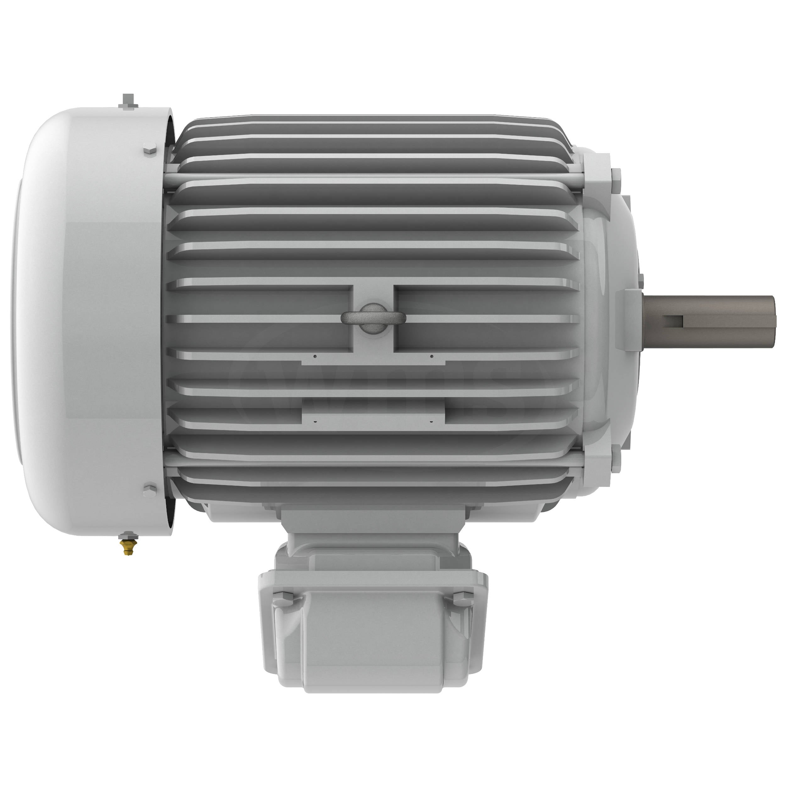 EP00565 Teco-Westinghous 5HP Cast Iron Electric Motor, 1200 RPM