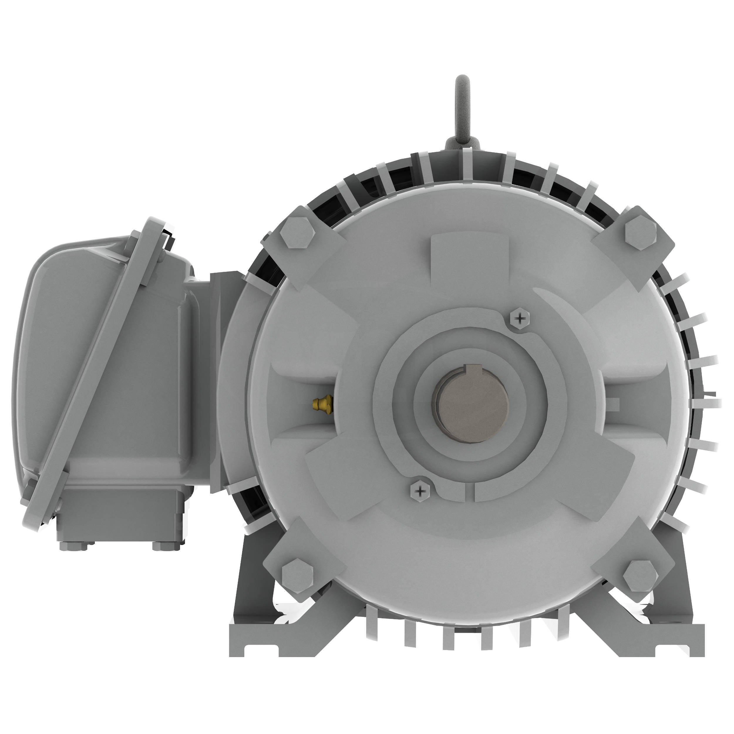 EP00565 Teco-Westinghous 5HP Cast Iron Electric Motor, 1200 RPM - 0