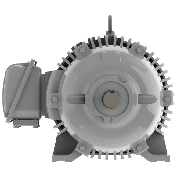 EP00585 Teco-Westinghouse 5HP Cast Iron Electric Motor, 900 RPM