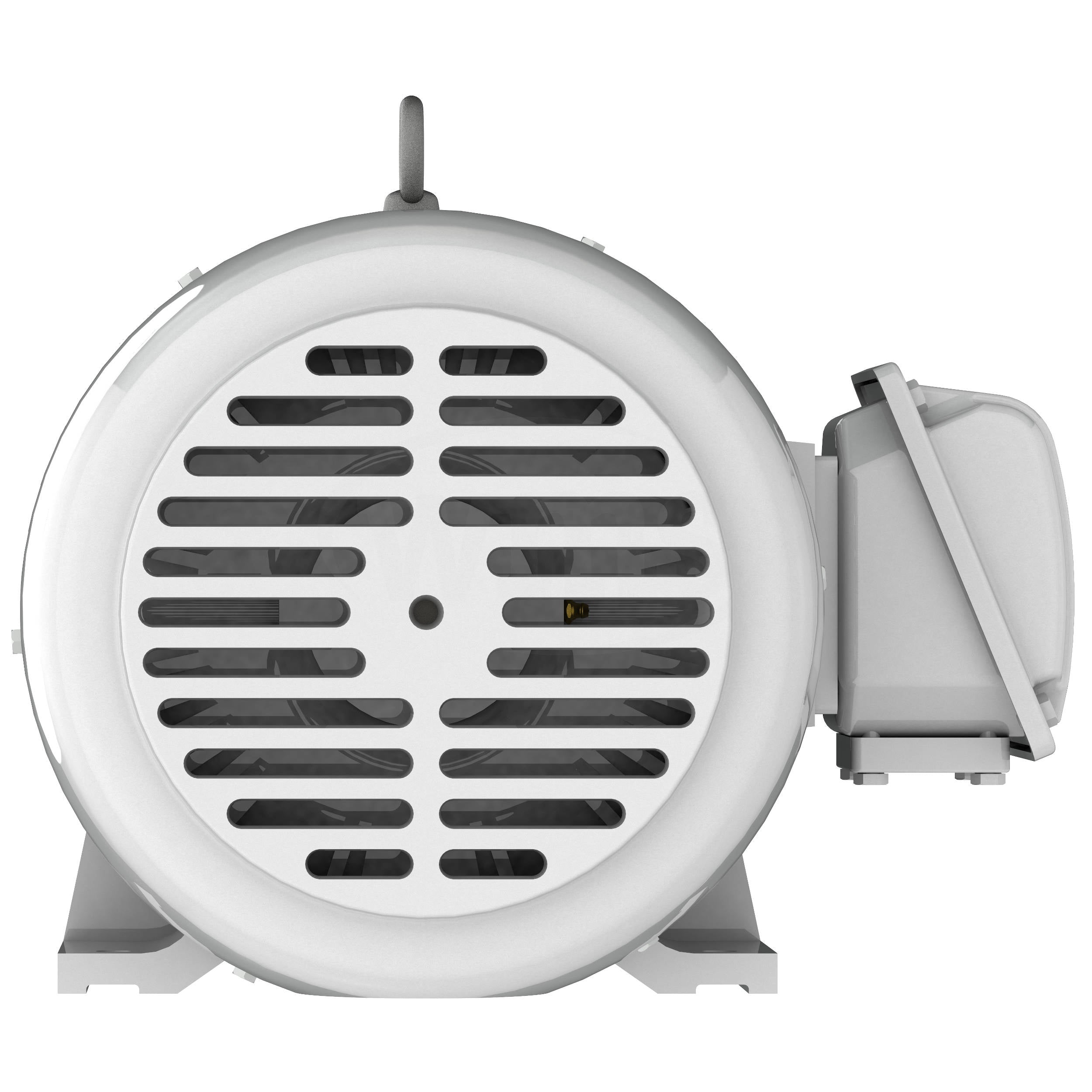EP0058 Teco-Westinghouse 5HP Cast Iron Electric Motor, 900 RPM