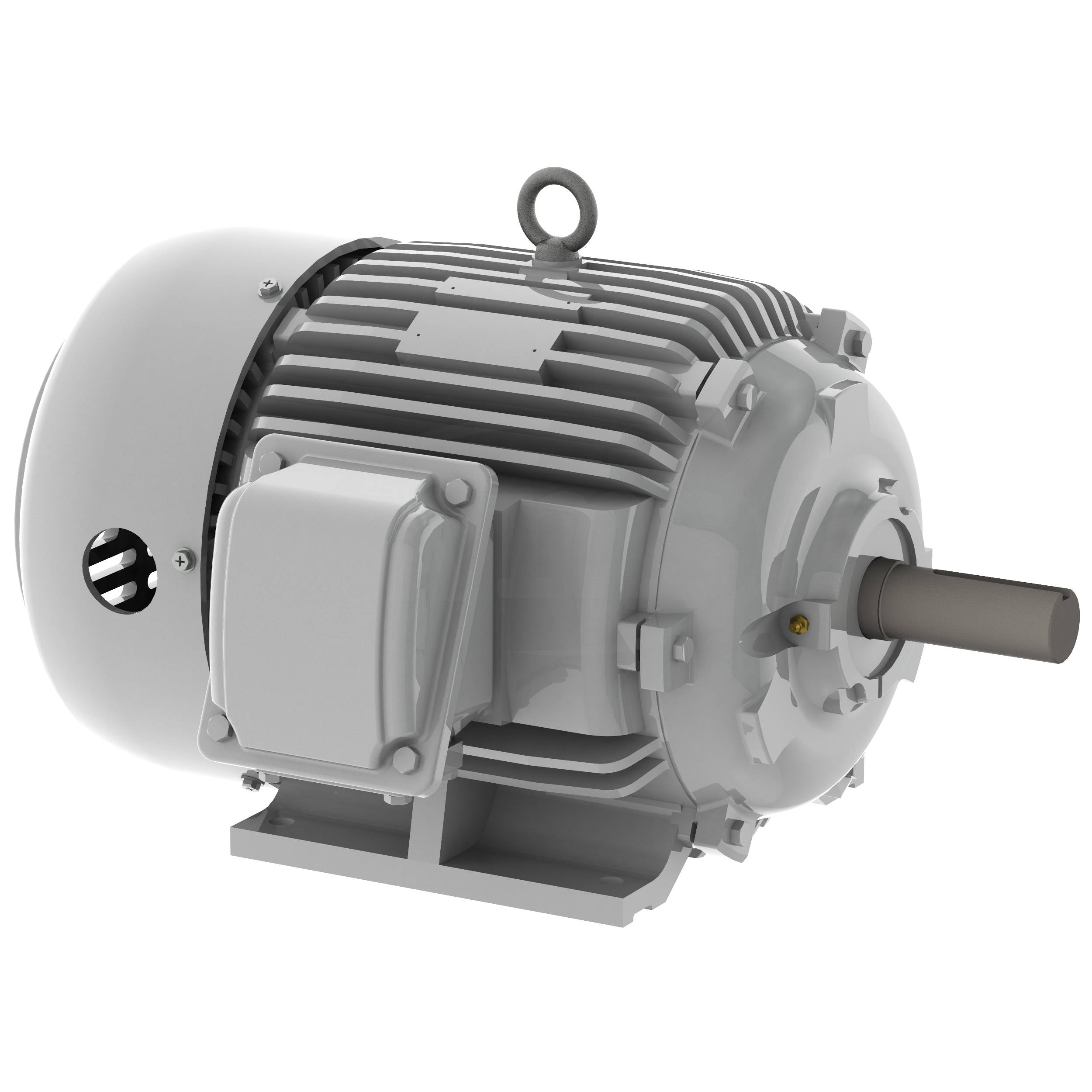 EP0058 Teco-Westinghouse 5HP Cast Iron Electric Motor, 900 RPM