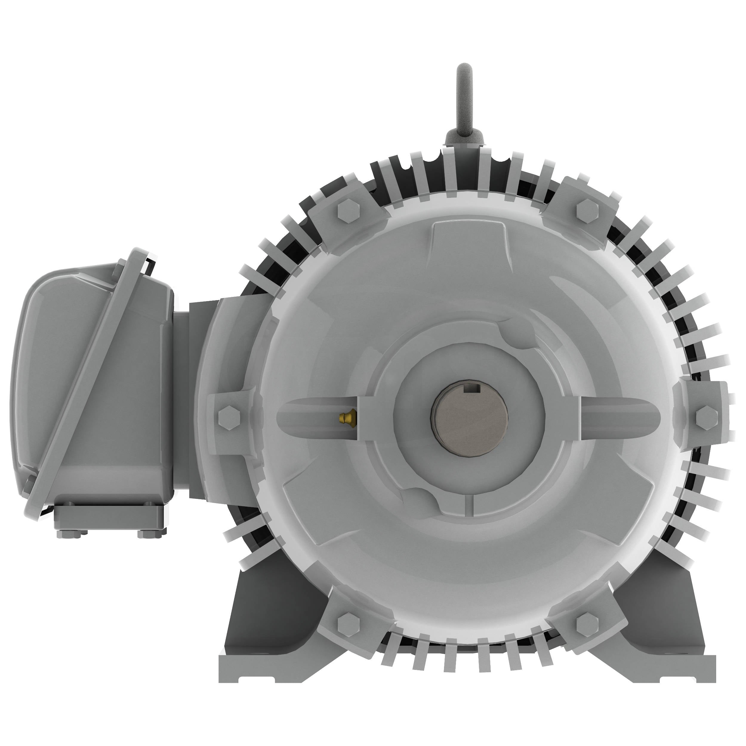 EP0058 Teco-Westinghouse 5HP Cast Iron Electric Motor, 900 RPM - 0