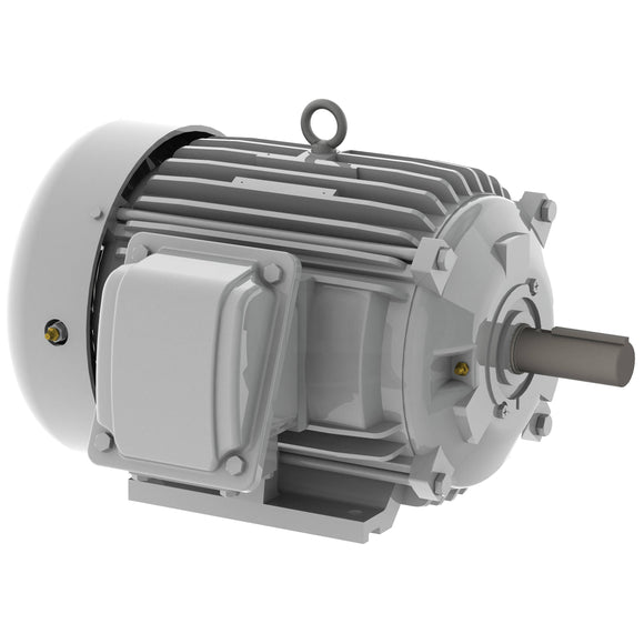 EP0102 Teco-Westinghouse 10HP Cast Iron Electric Motor, 3600 RPM