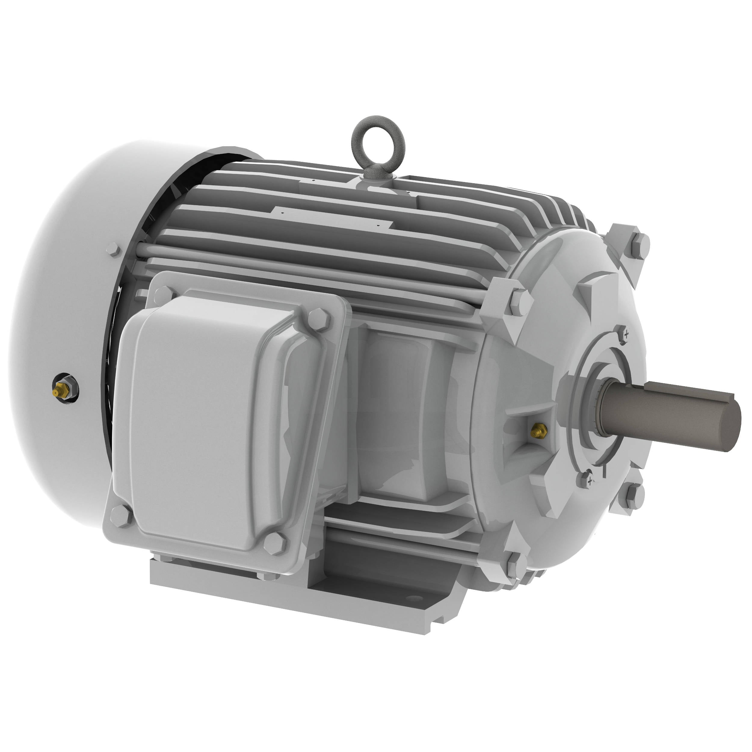 EP01045 Teco-Westinghouse 10HP Cast Iron Electric Motor, 1800 RPM
