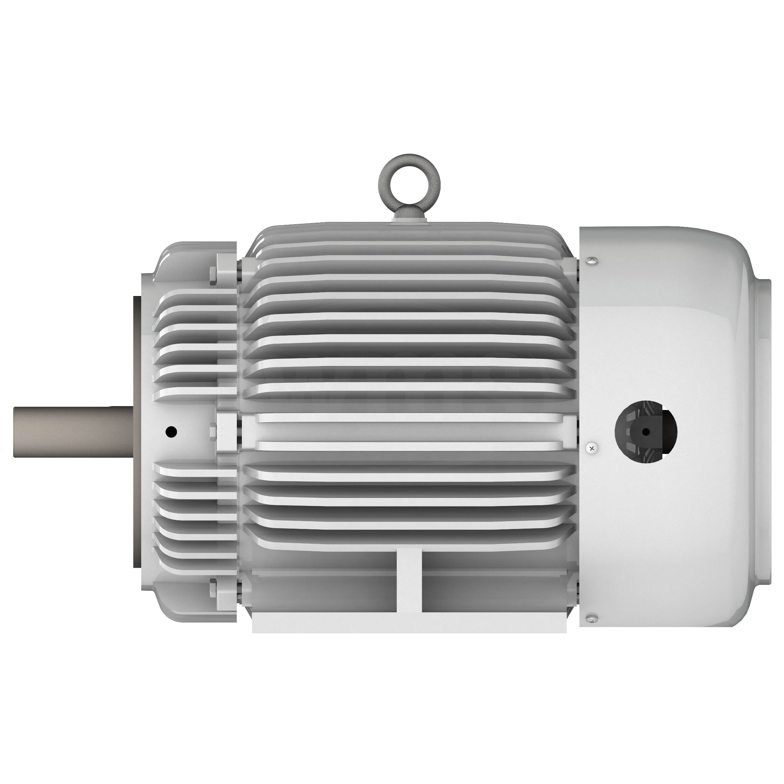 EP0152C Teco-Westinghouse 15HP Cast Iron Electric Motor, 3600 RPM