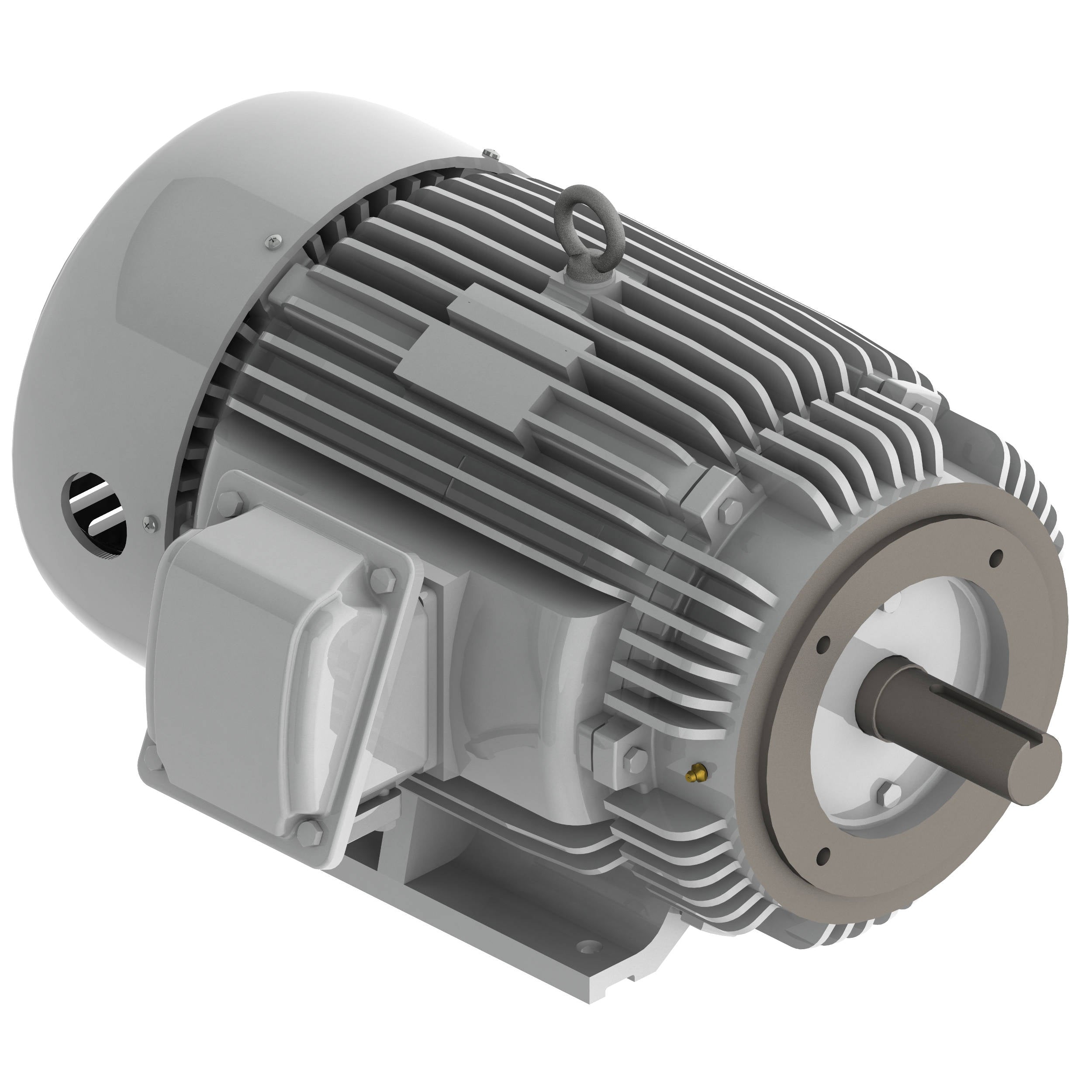 EP0204C Teco-Westinghouse 20HP Cast Iron Electric Motor, 1800 RPM - 0