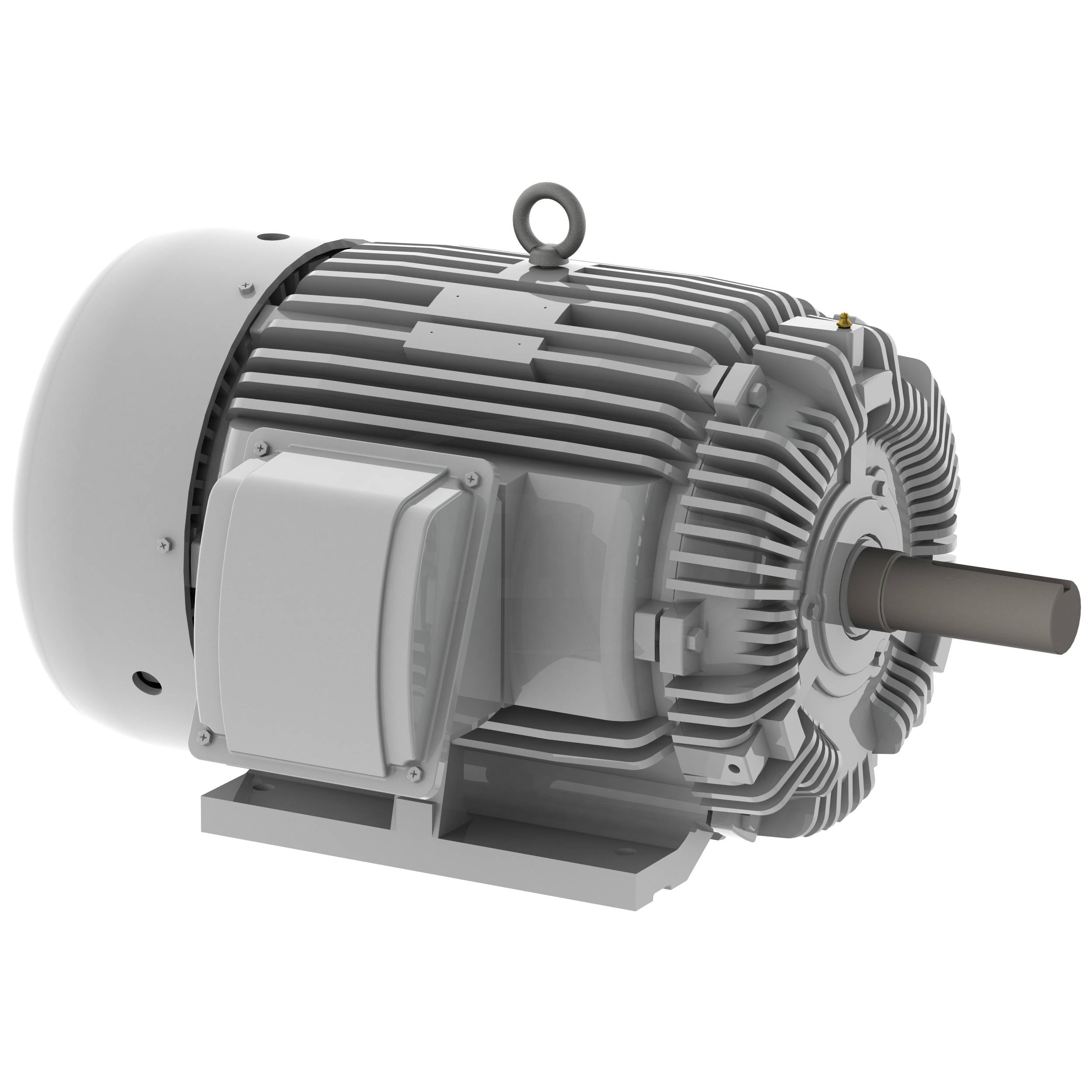EP0258 Teco-Westinghouse 25 HP Cast Iron Electric Motor, 900 RPM - 0