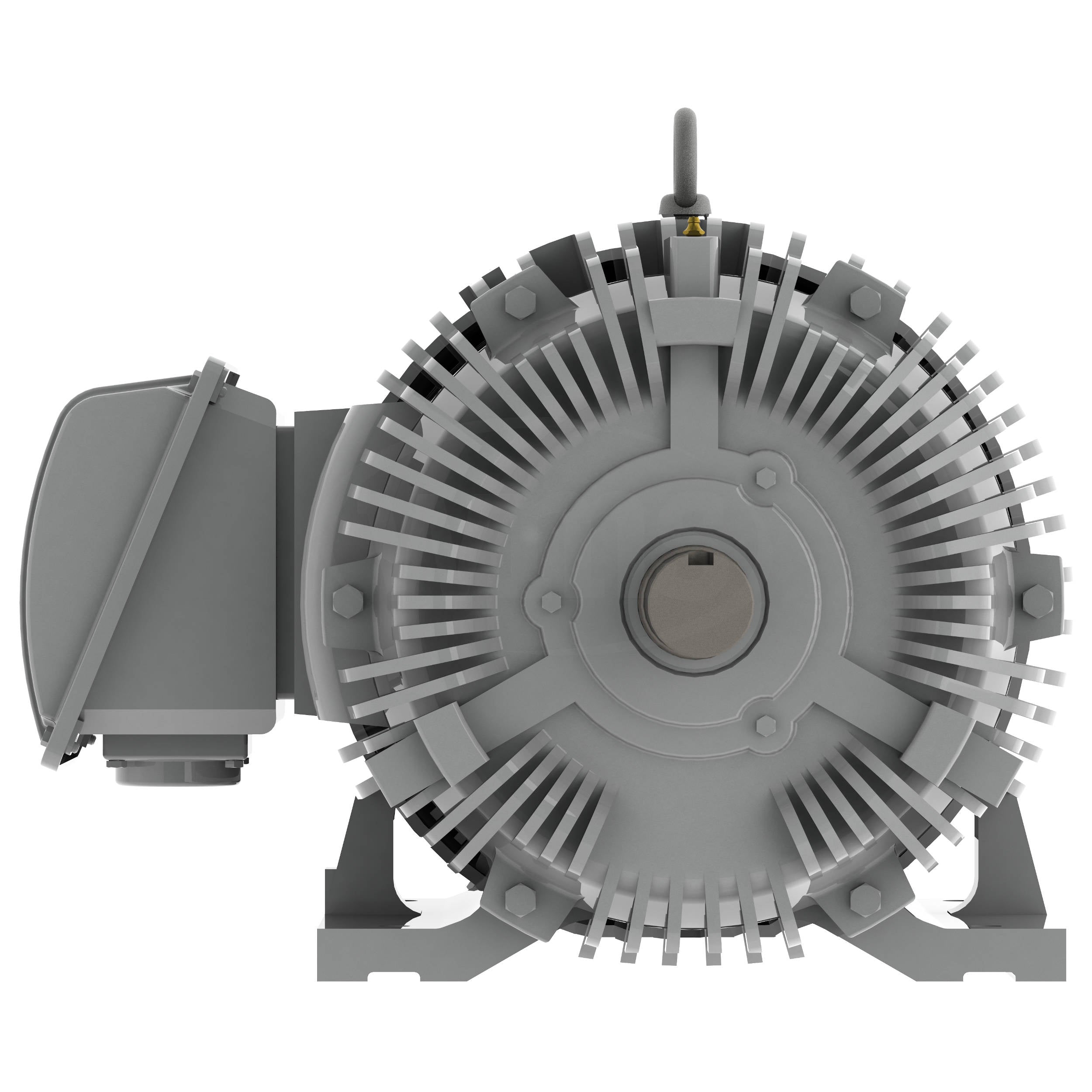 EP0258 Teco-Westinghouse 25 HP Cast Iron Electric Motor, 900 RPM