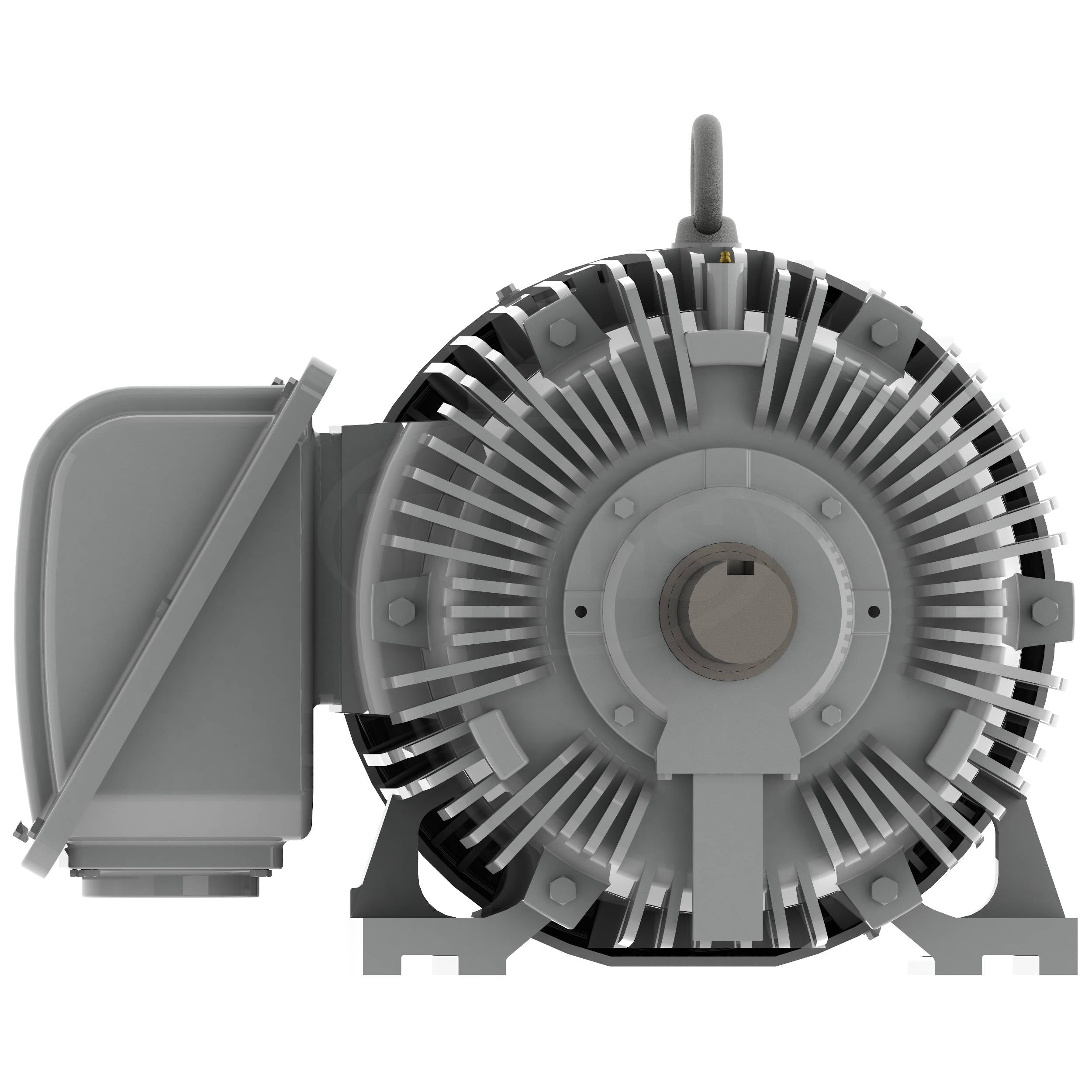 EP1004R Teco-Westinghous 100 HP Cast Iron Electric Motor, 1800 RPM - 0