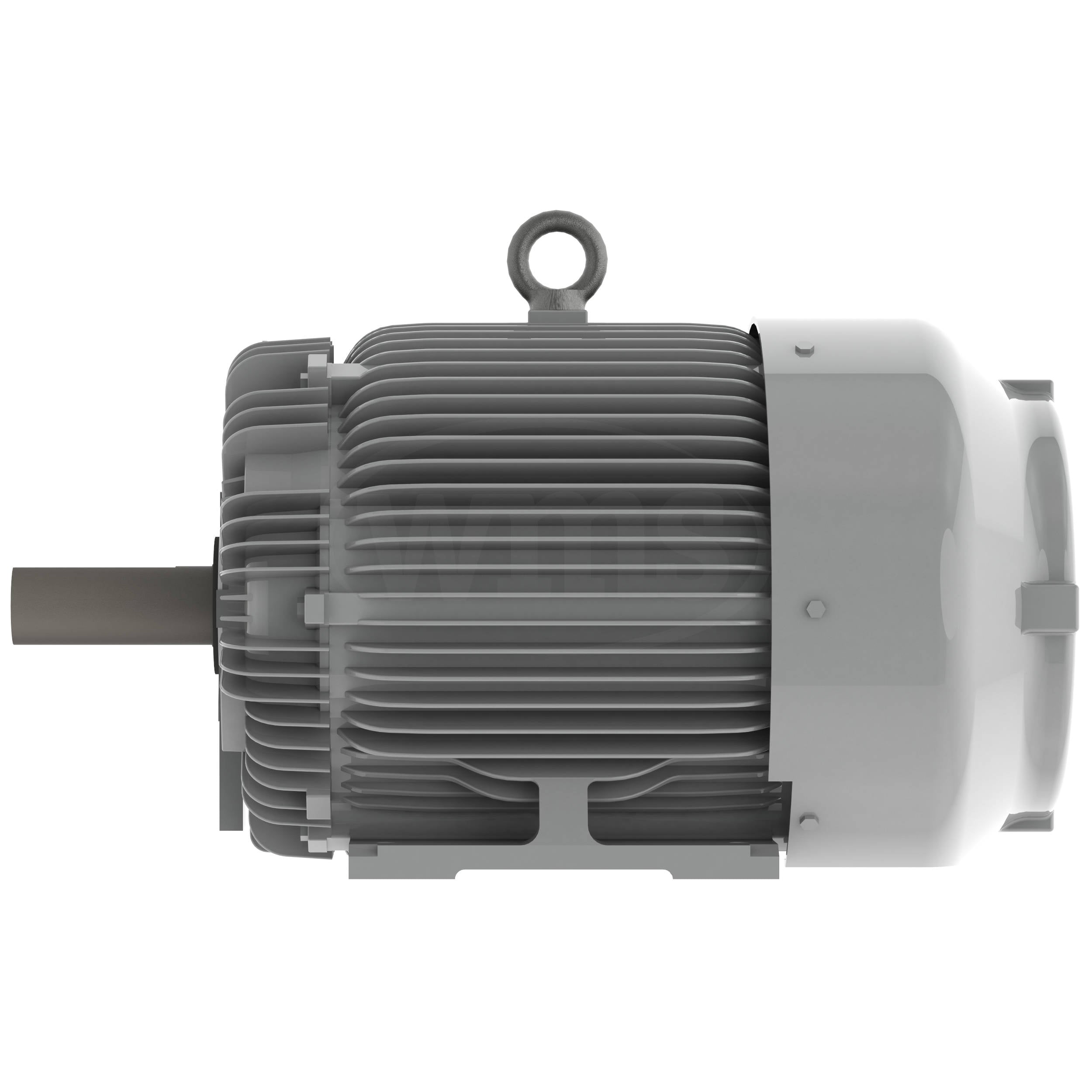 EP10065R Teco-Westinghouse 100HP Cast Iron Electric Motor, 1200 RPM