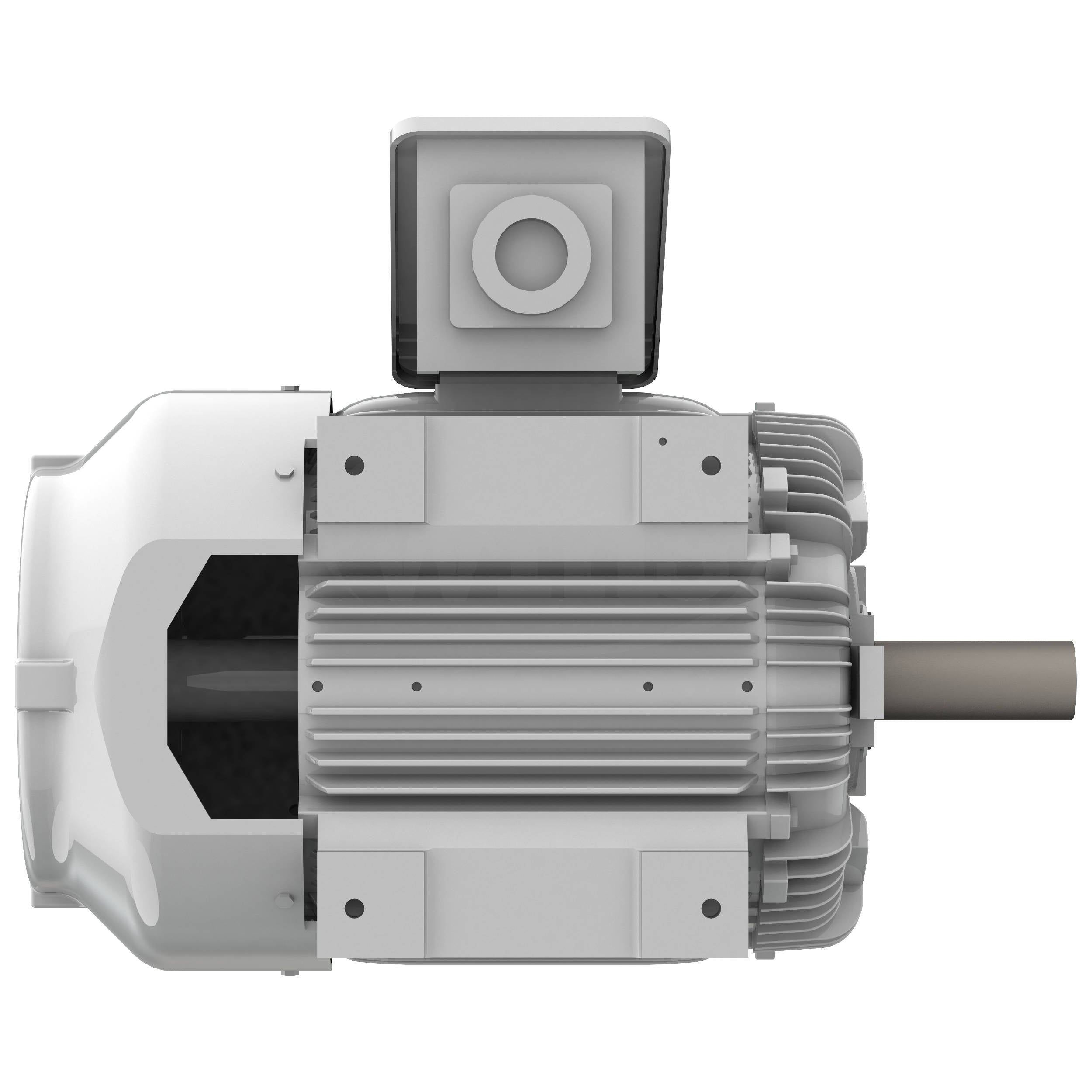 EP12545R Teco-Westinghouse 125HP Cast Iron Electric Motor, 1800 RPM - 0