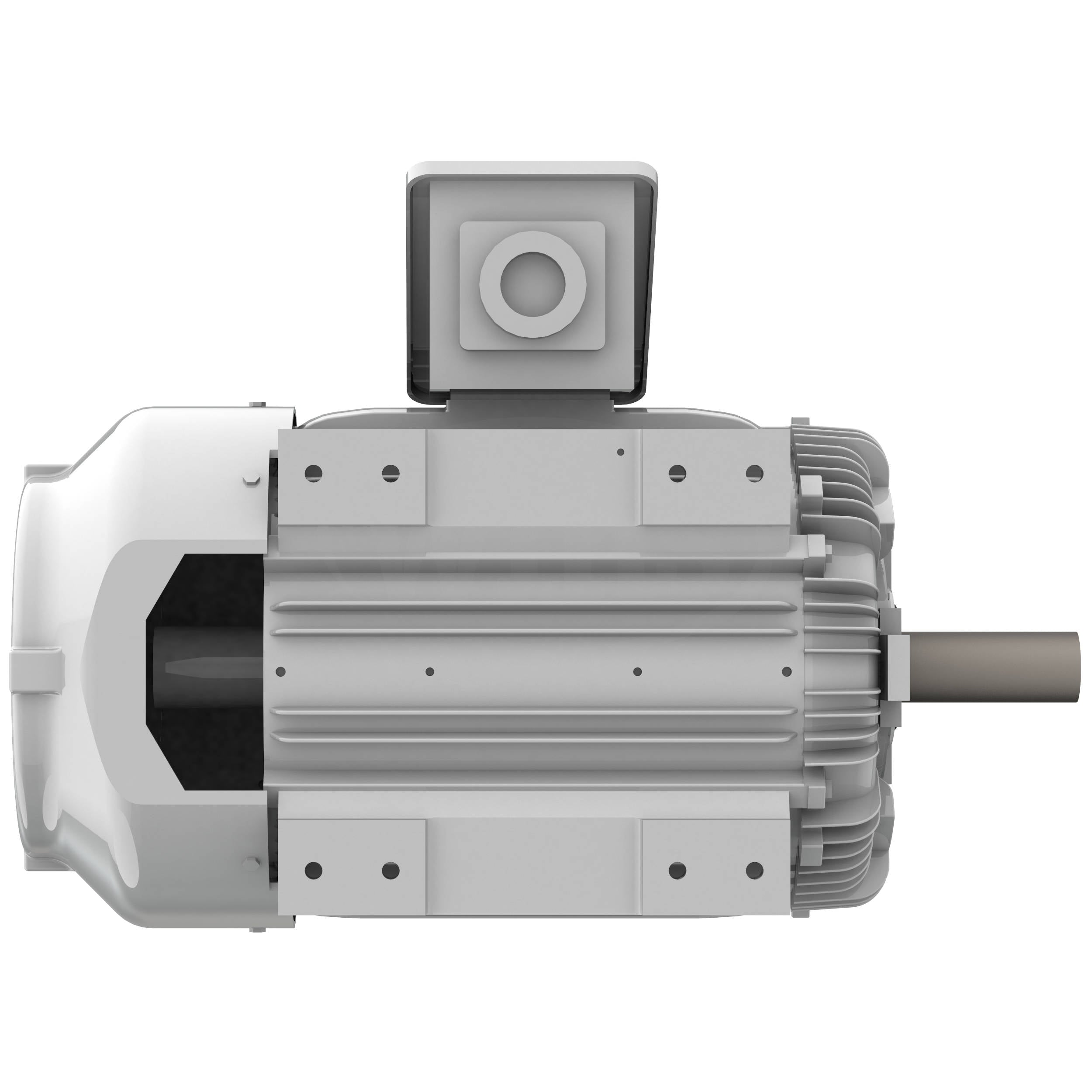 EP12585 Teco-Westinghouse 125HP Cast Iron Electric Motor, 900 RPM - 0