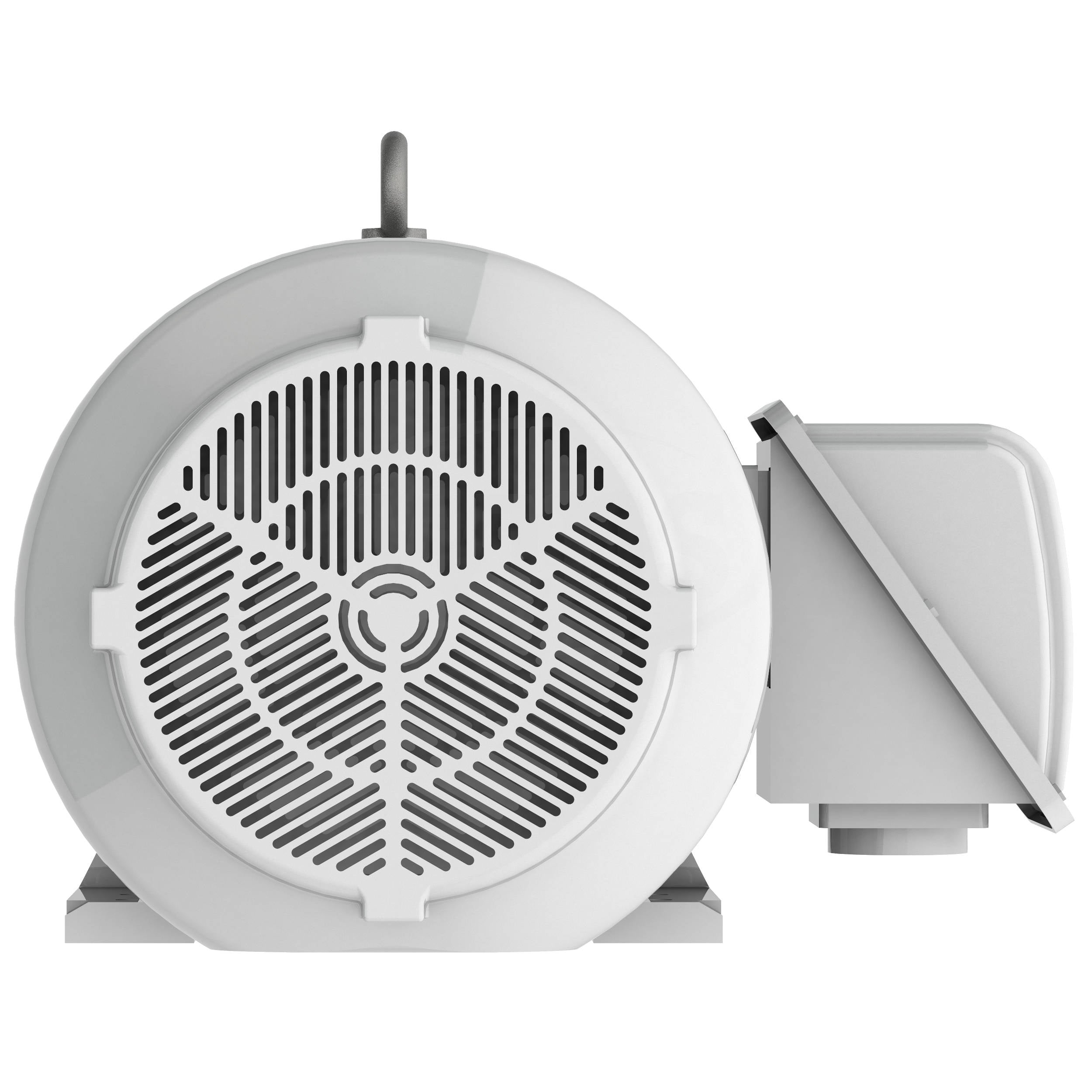 EP1258 Teco-Westinghouse 125HP Cast Iron Electric Motor, 900 RPM