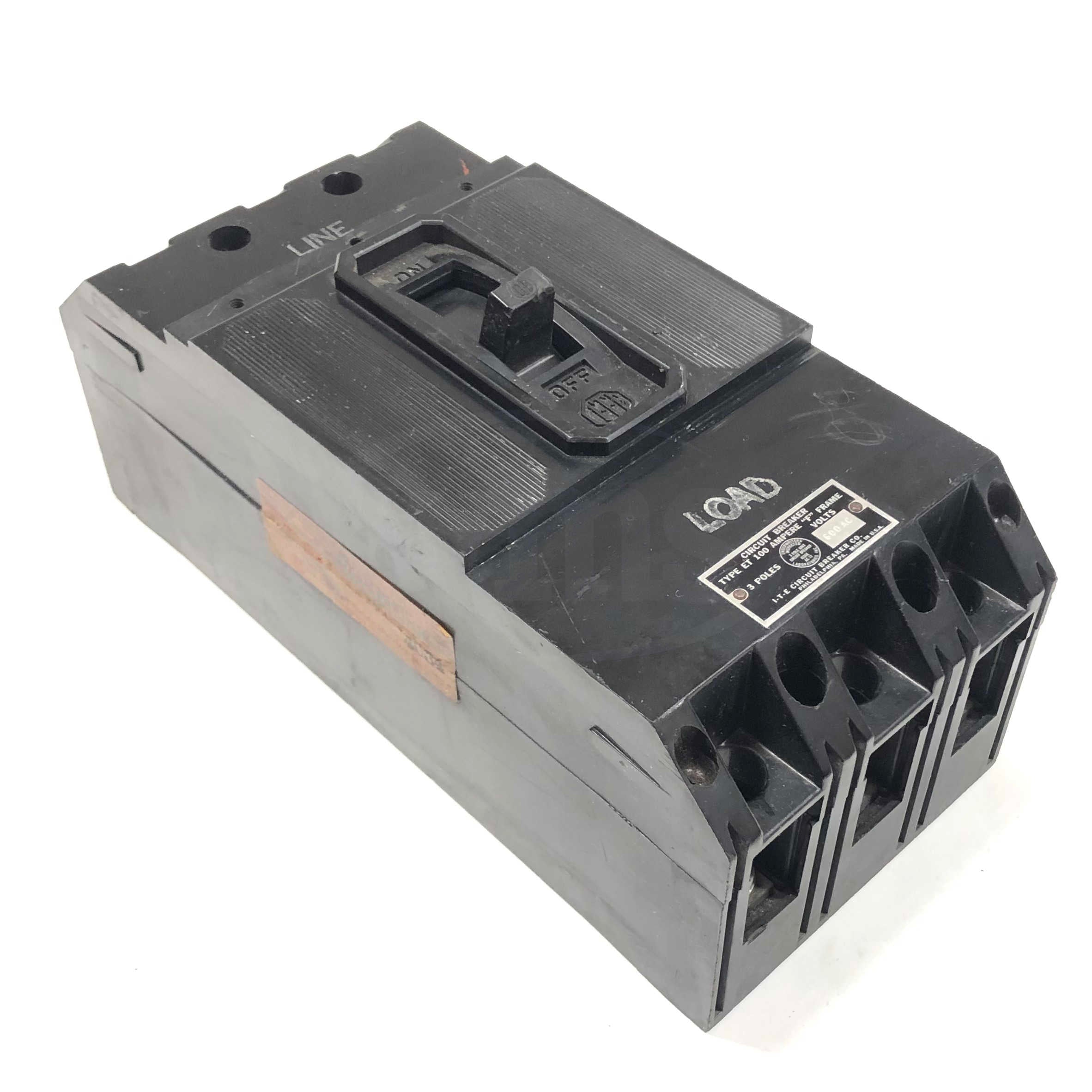 ET4034 ITE Circuit Breaker 3-Pole, 600VAC