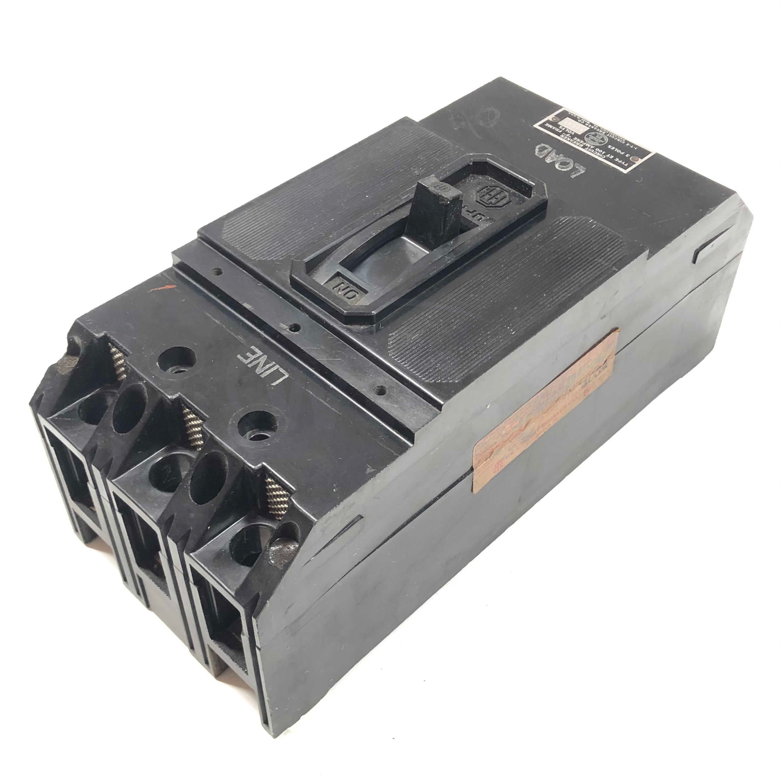ET4034 ITE Circuit Breaker 3-Pole, 600VAC - 0