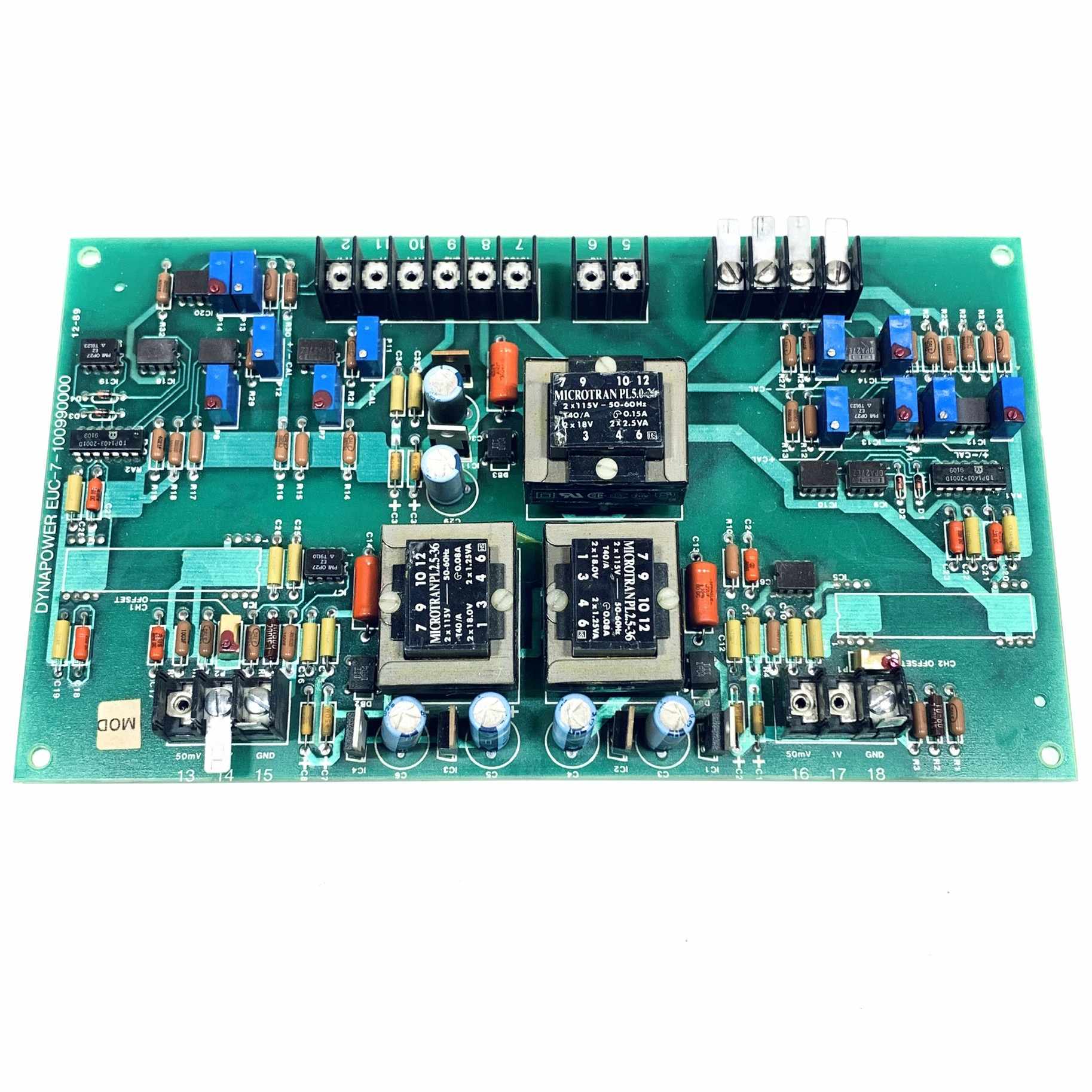 EUC-7-100990000 Dynapower Control Board