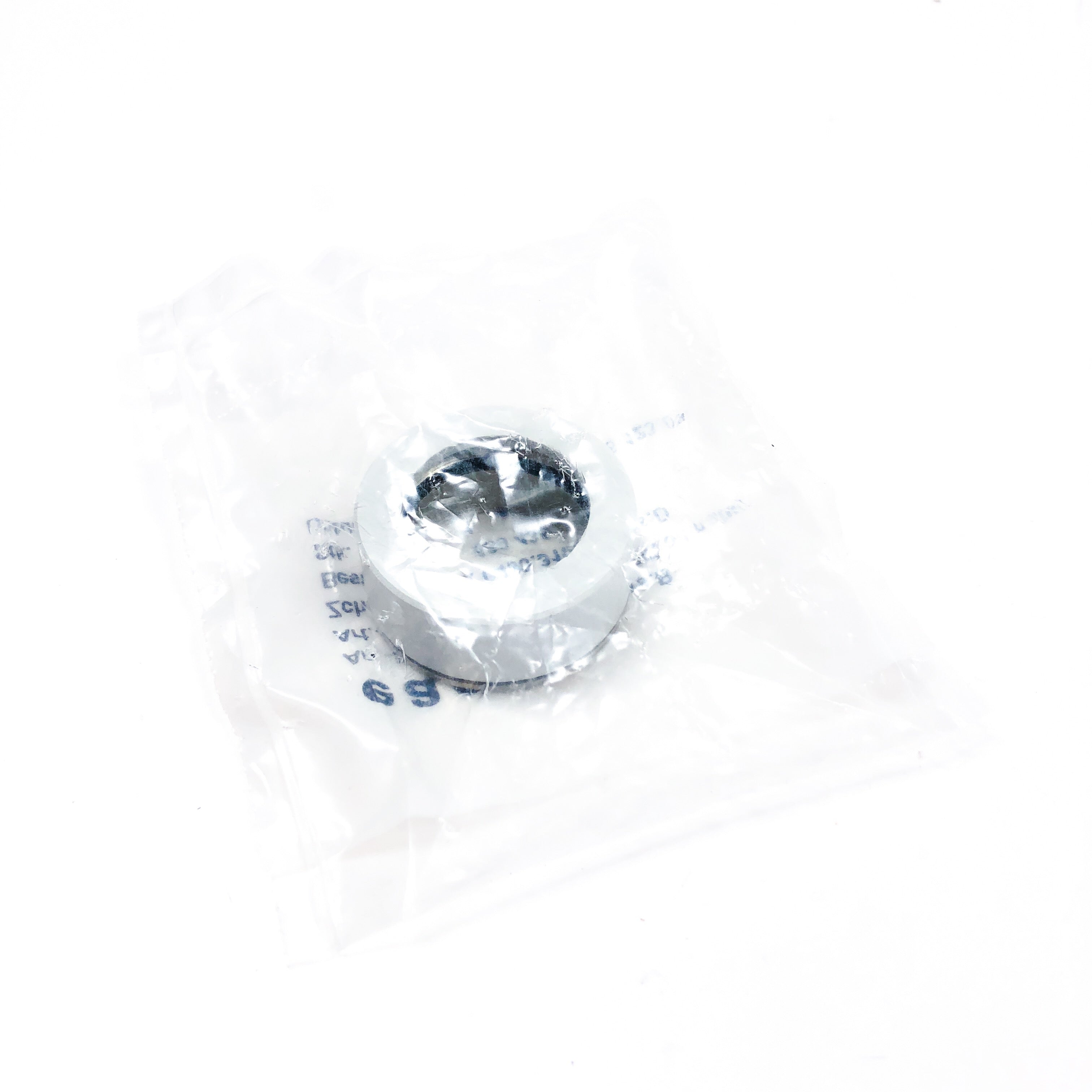 EUS-704.01-1896 EAO Switch Co. Blue Pushbutton Switch, Series 04 Assembly