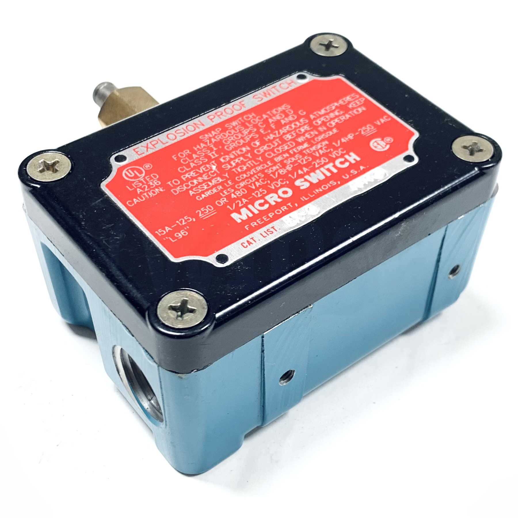 EX-Q Honeywell Explosion Proof Limit Switch
