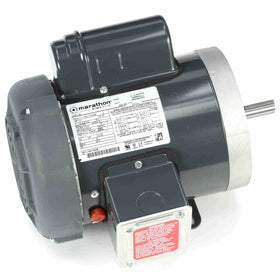 F131 Marathon 1/3HP Farm Duty Electric Motor, 1725RPM - 0