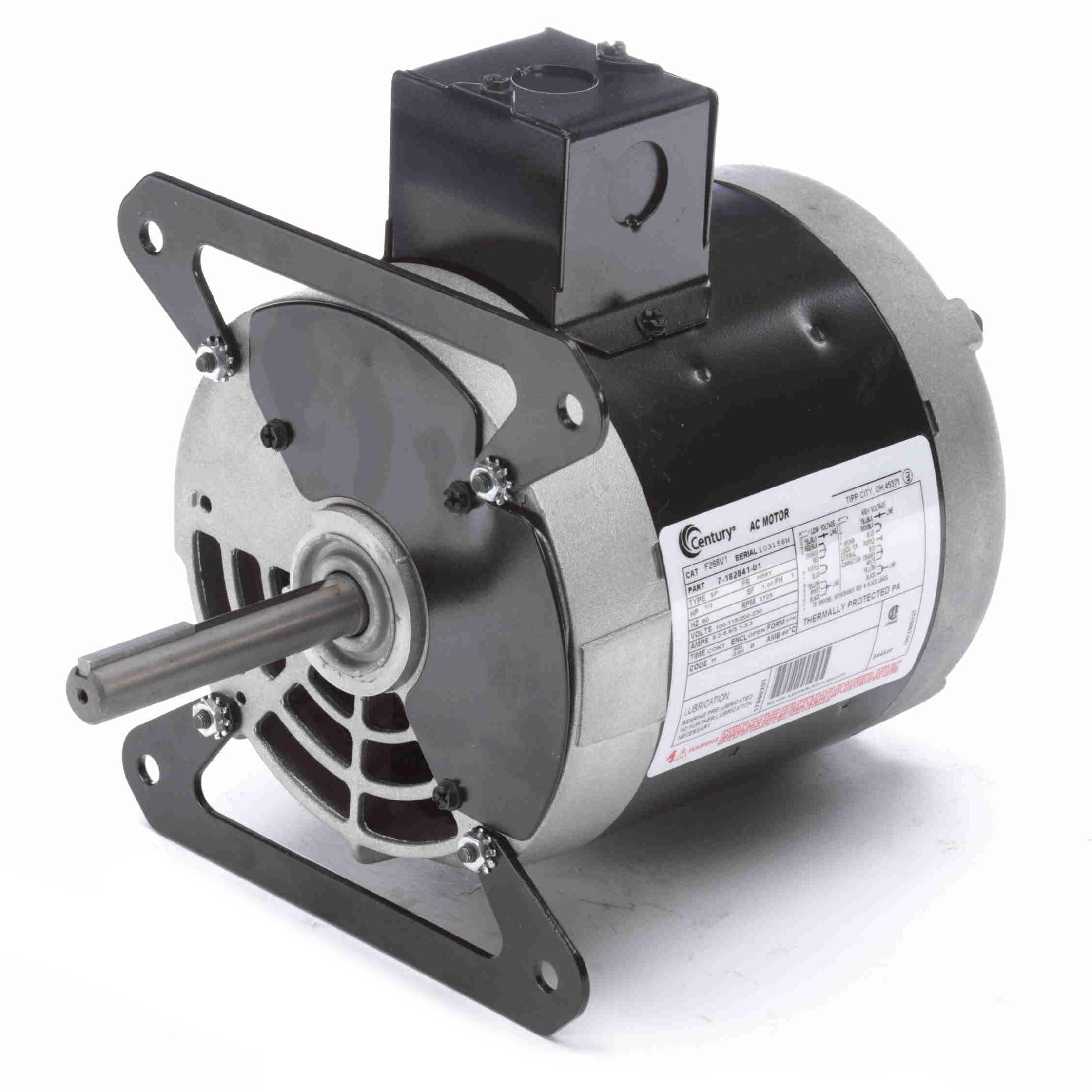 Century F268V1 Convection Oven Motor, 1/2HP 1725RP