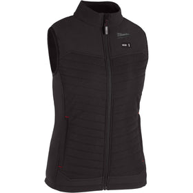 F300B-21L Milwaukee M12 Women’s Heated AXIS Vest Kit, Black, Large - 0