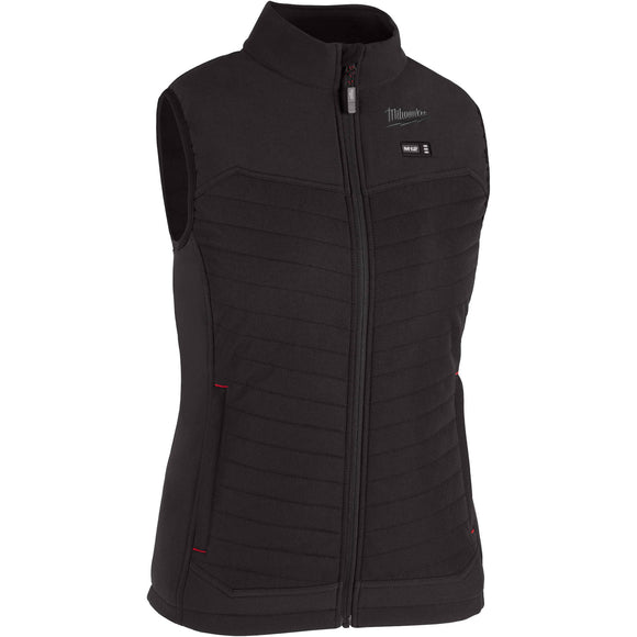 F300B-21L Milwaukee M12 Women’s Heated AXIS Vest Kit, Black, Large