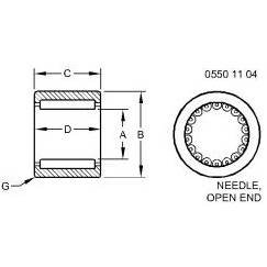 F4902412 John Deere Needle Bearing