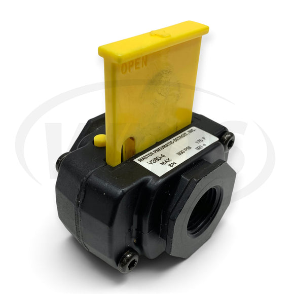 V380-4 Master Pneumatic 1/2-Inch Pneumatic Lockout Valve