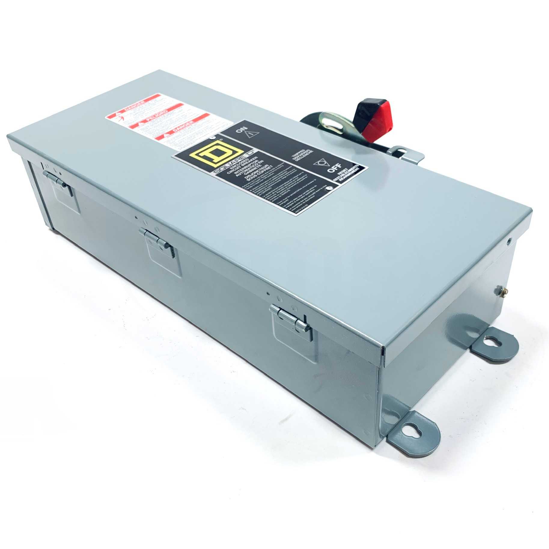 FA100AWK Square D Circuit Breaker Enclosure, 100A, 600VAC, 500VDC, 50/60Hz - 0