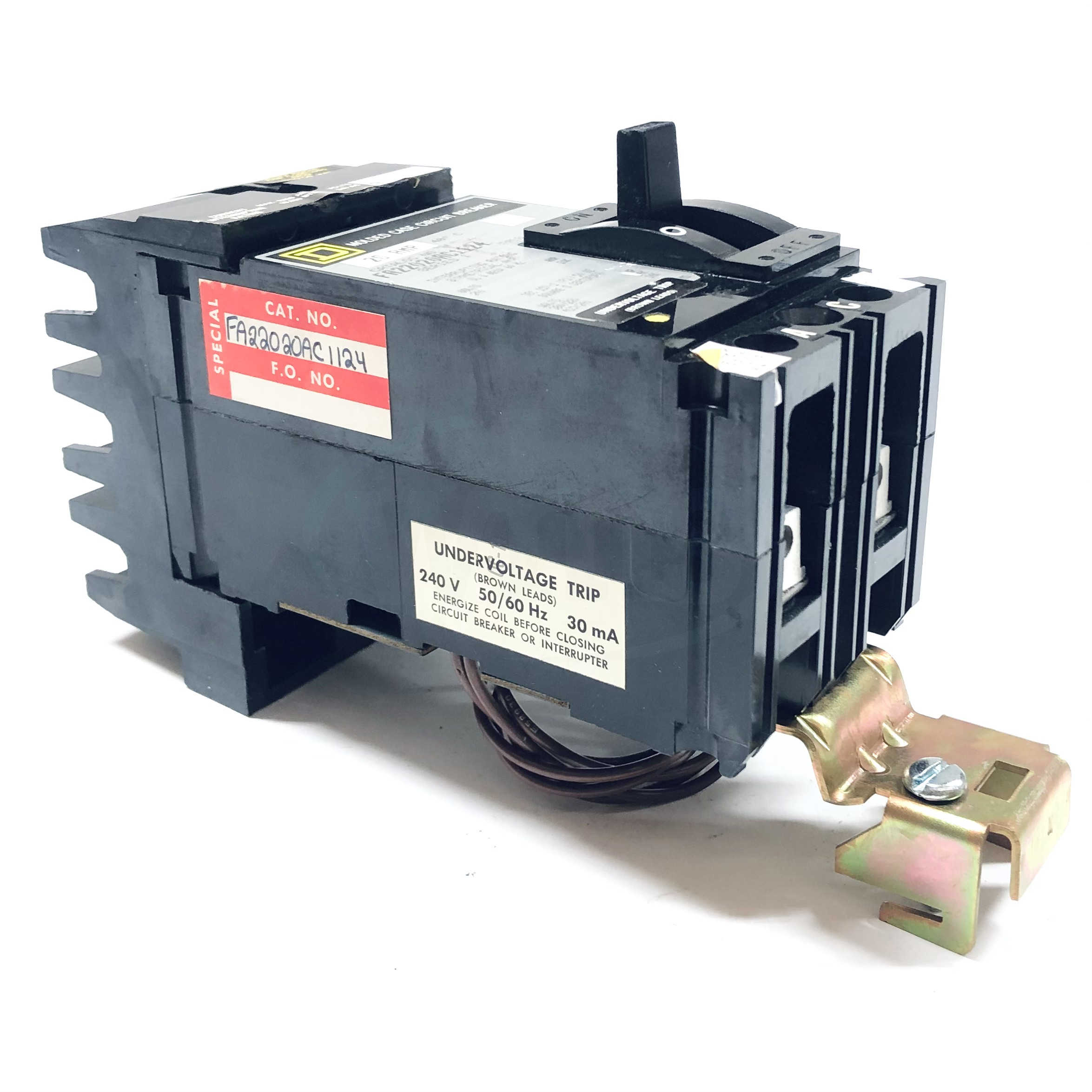 FA22020AC1124 Square D 20AMP 2 Pole Series 2 Circuit Breaker