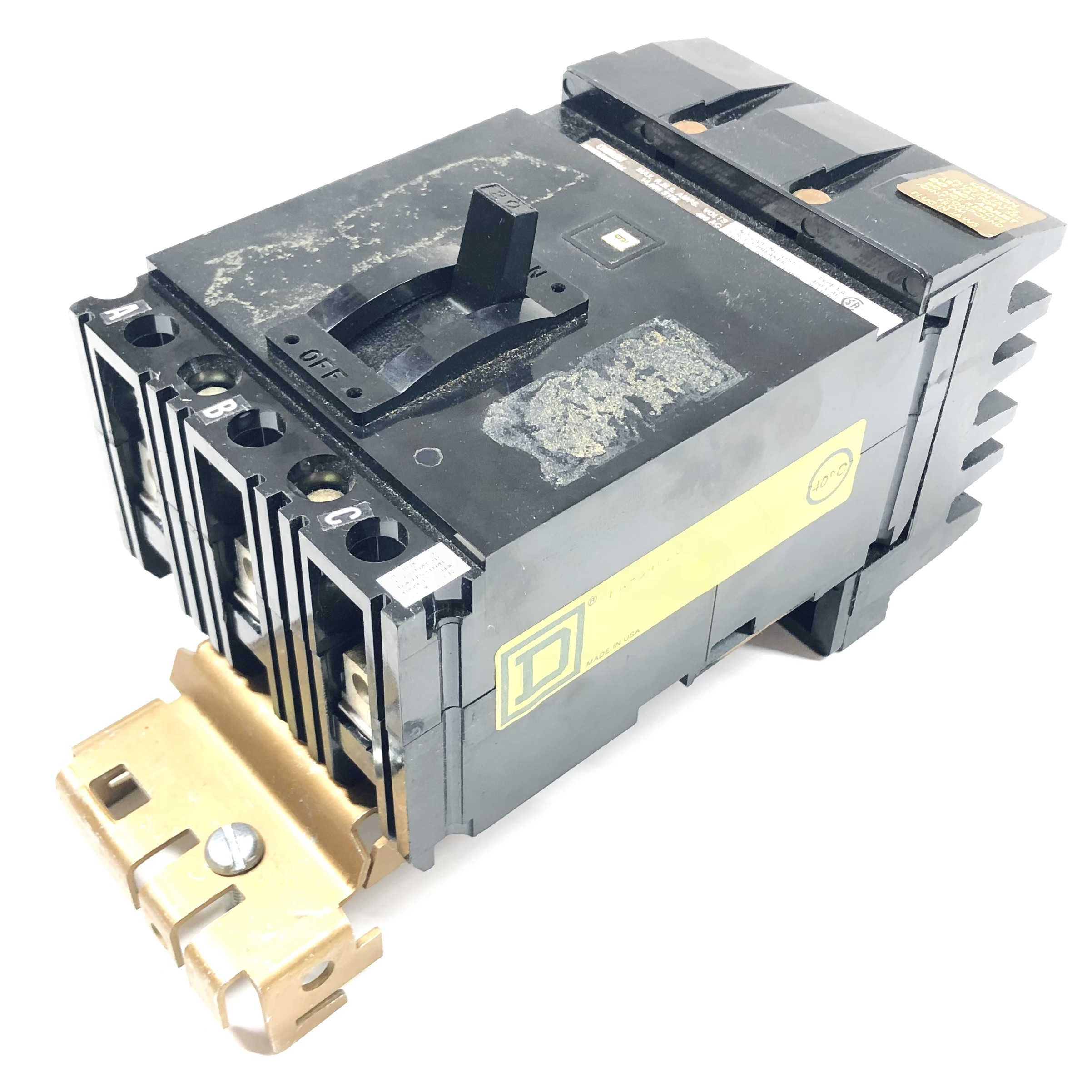 FA34020 Square D Thermal-Magnetic Circuit Breaker 3-Poles, 20A, 480VAC - 0