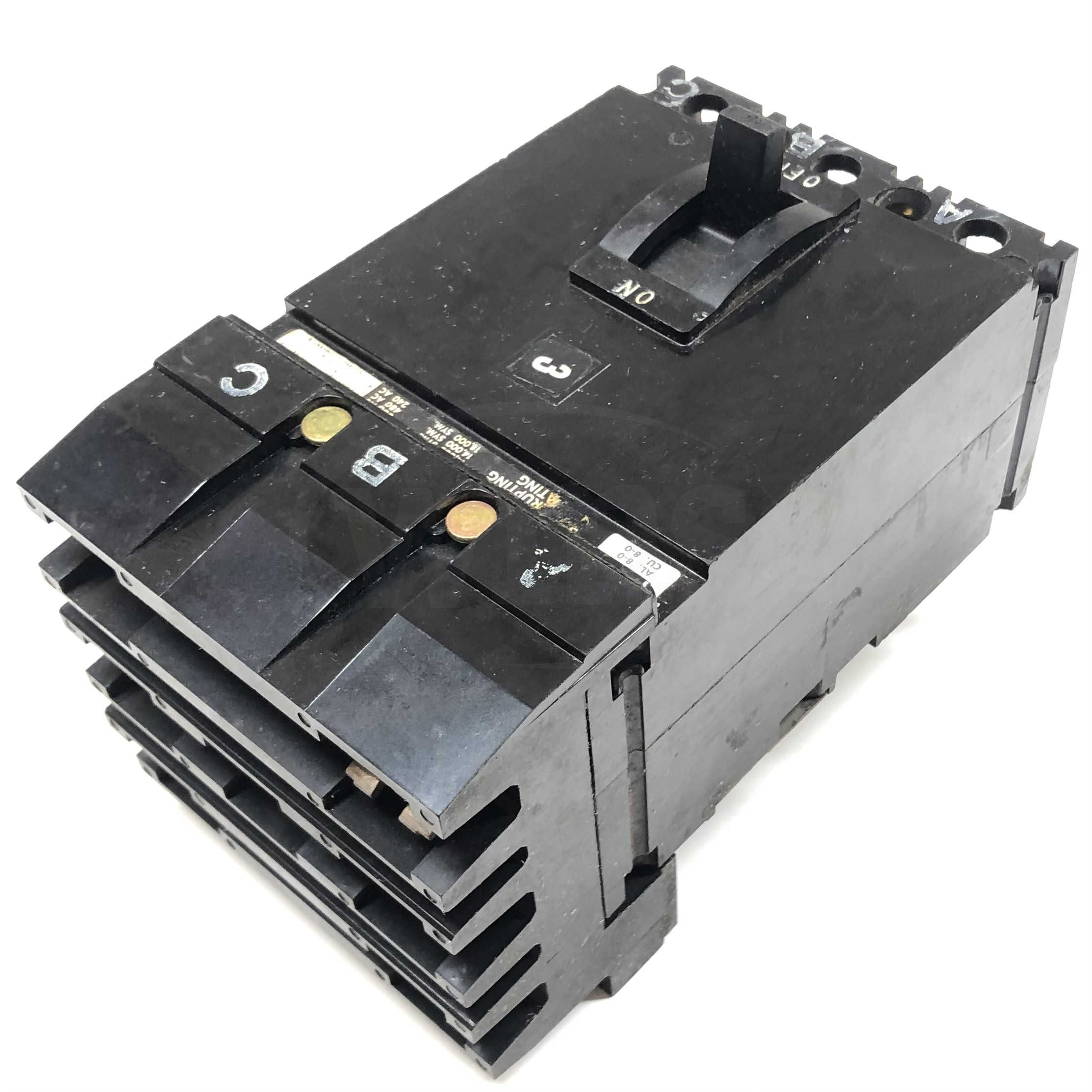FA36090 Square D Circuit Breaker, Black 3P 90A