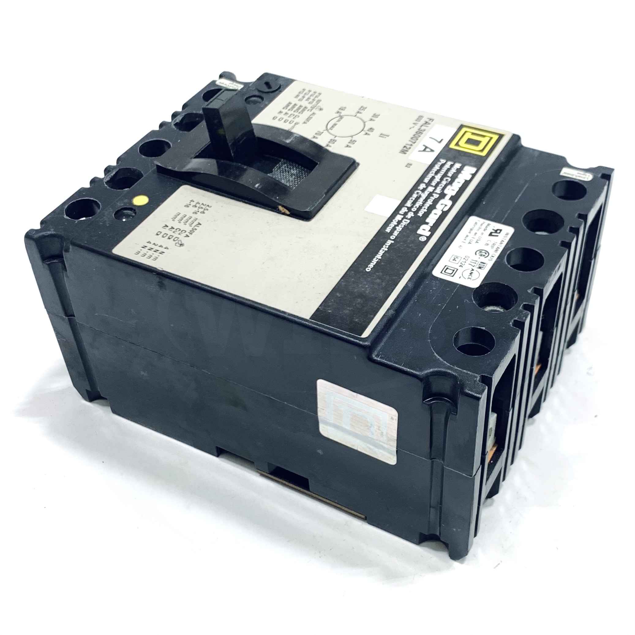 FAL3600712M Square D Circuit Breaker, 3-Pole, 7Amp, 600V - 0