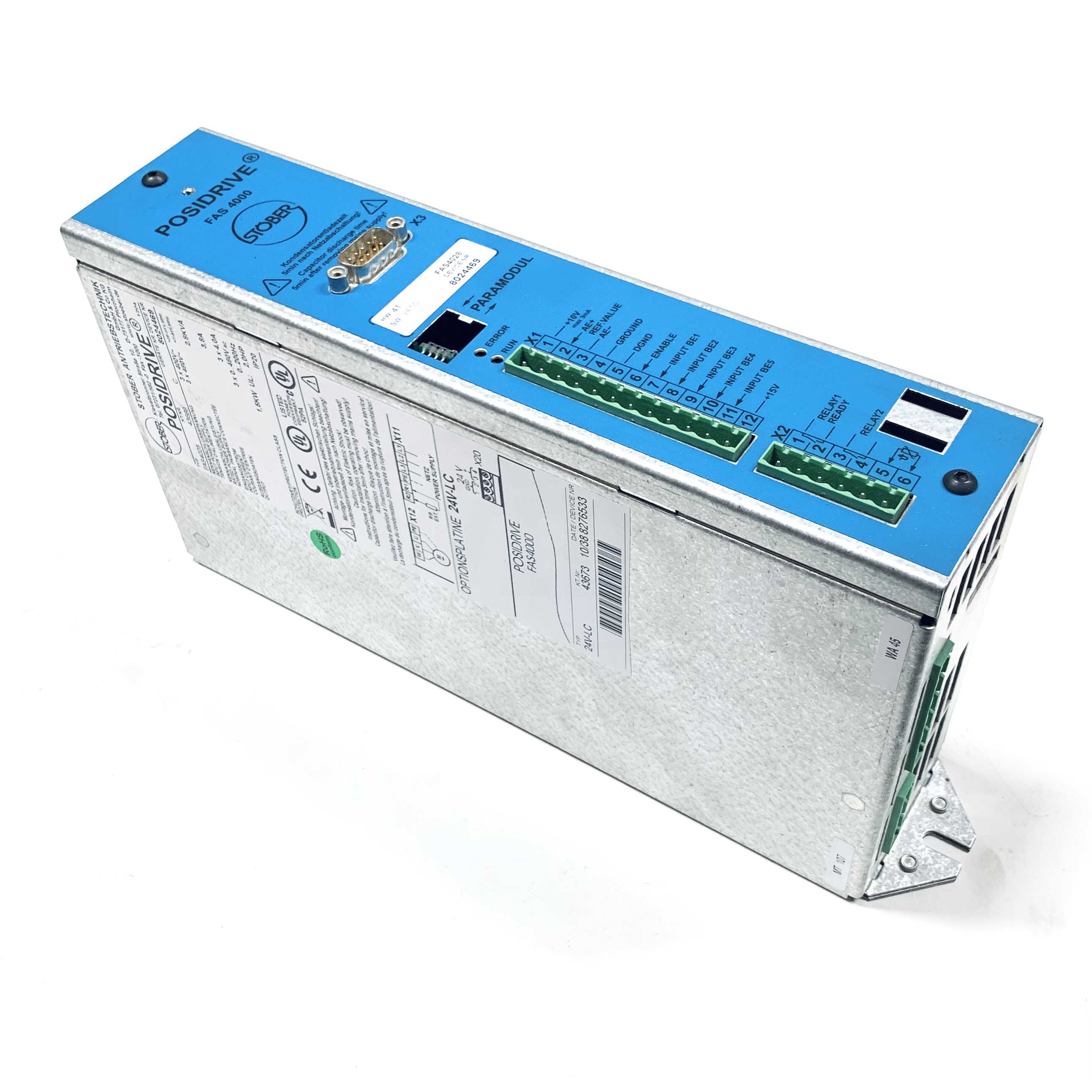 FAS4028 Stober Posisdrive AC Drive