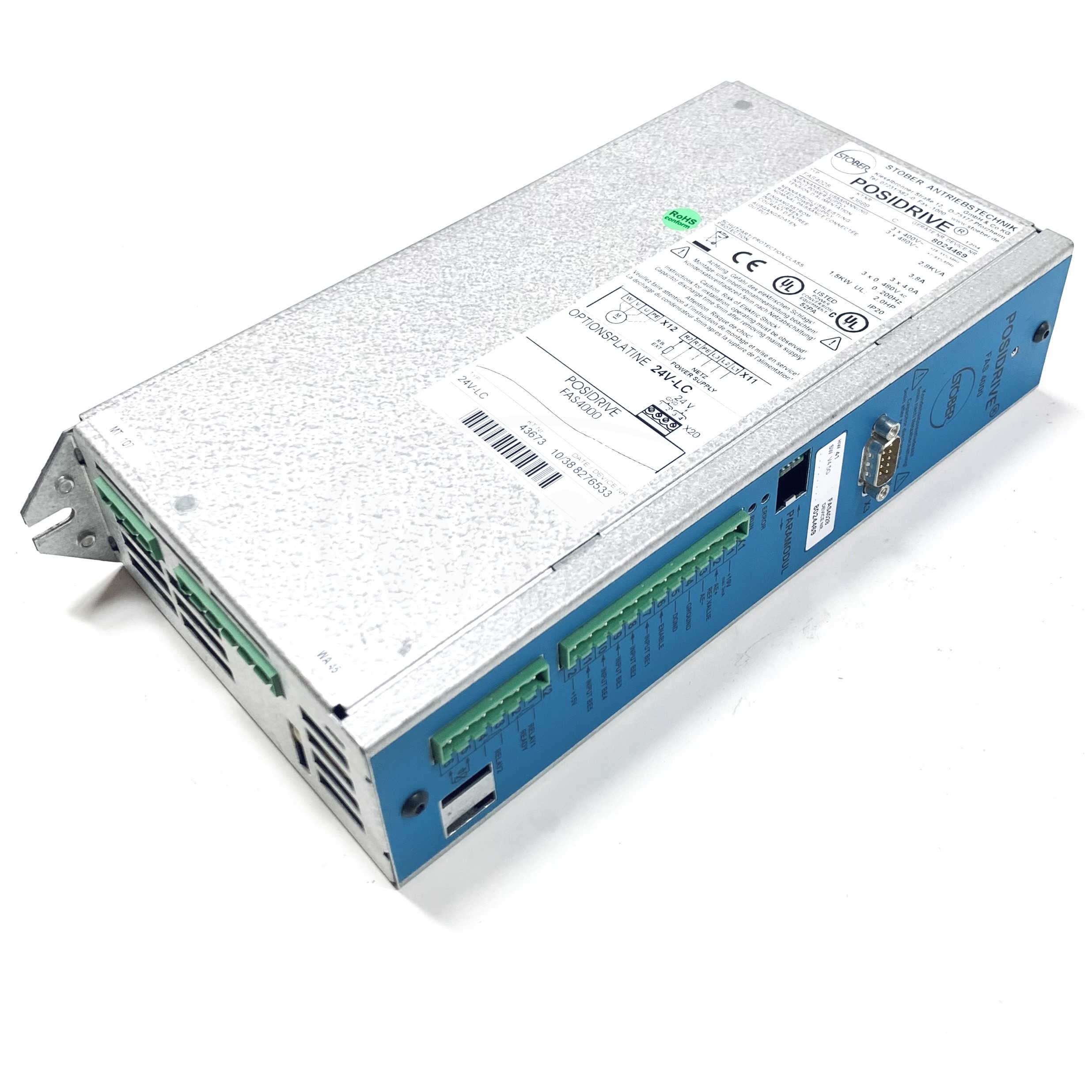 FAS4028 Stober Posisdrive AC Drive