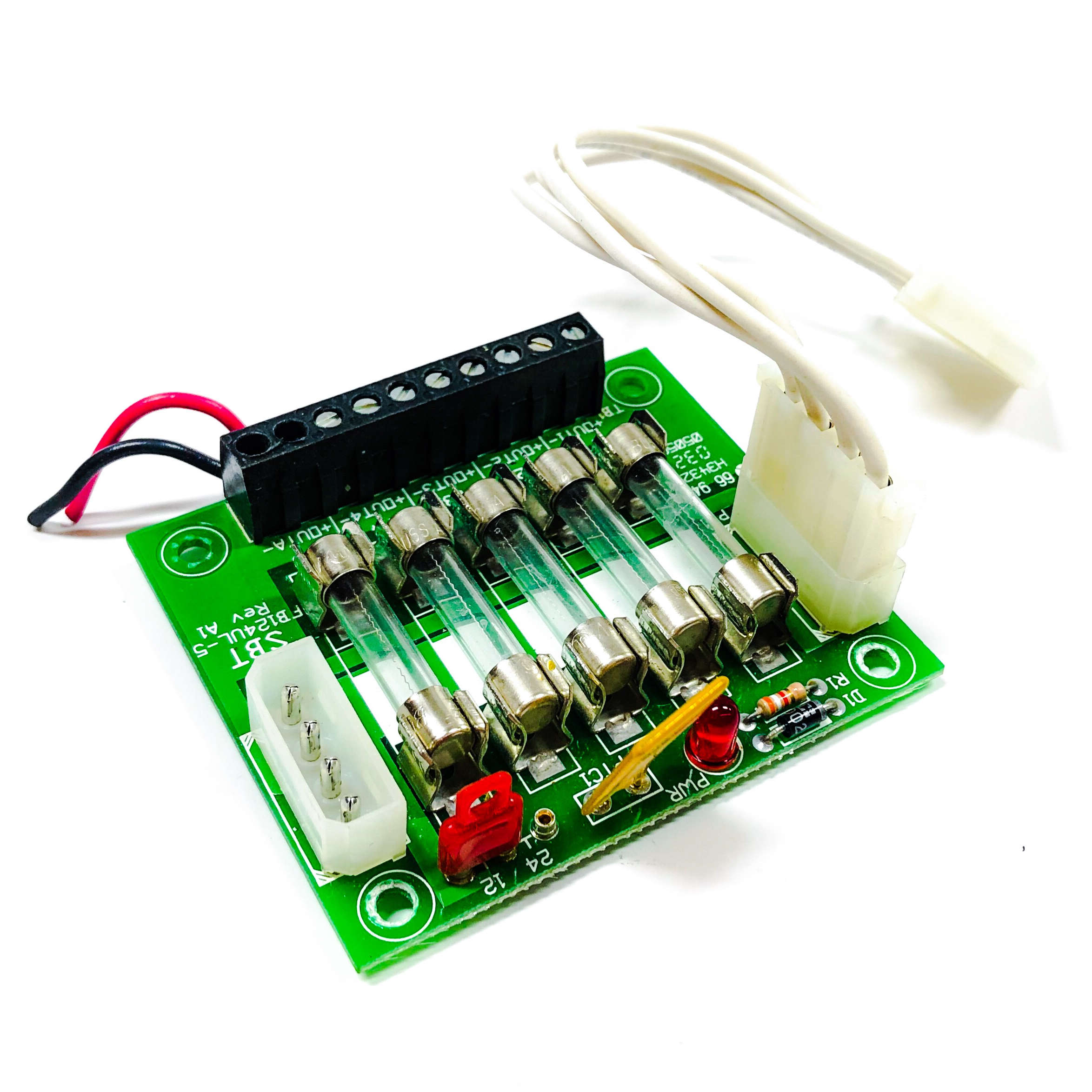 AlarmSaf FB124UL-5 12/24VDC Power Distribution Board
