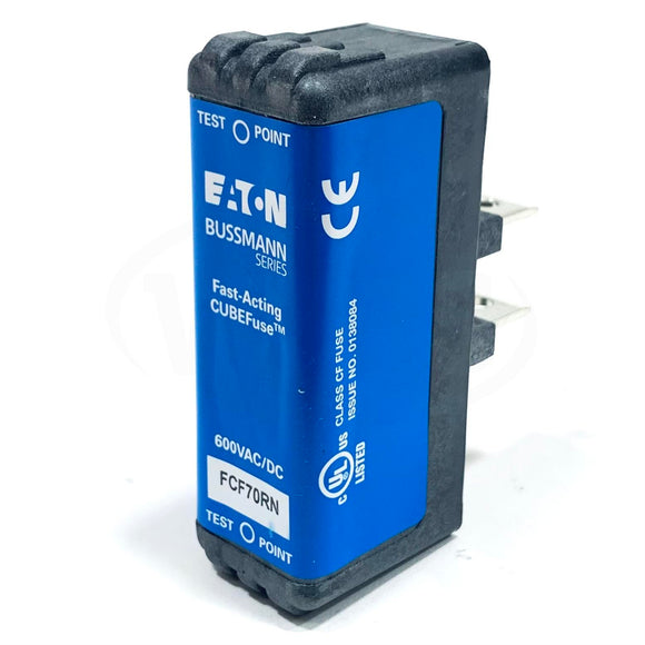 FCF70RN Eaton FCF Fuse, 70 Amp, 600 VAC,